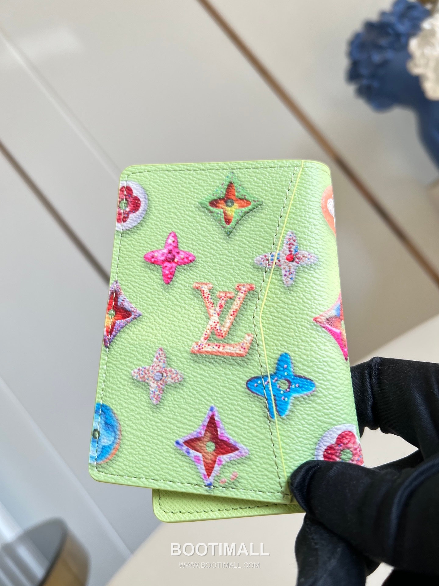 Louis Vuitton Pocket Organizer Brushed Monogram Leather Wallet with Card Slots Detail 루이비통 포켓 오거나이저 브러시드 모노그램 레더 카드지갑 M28044 7.5cm 4