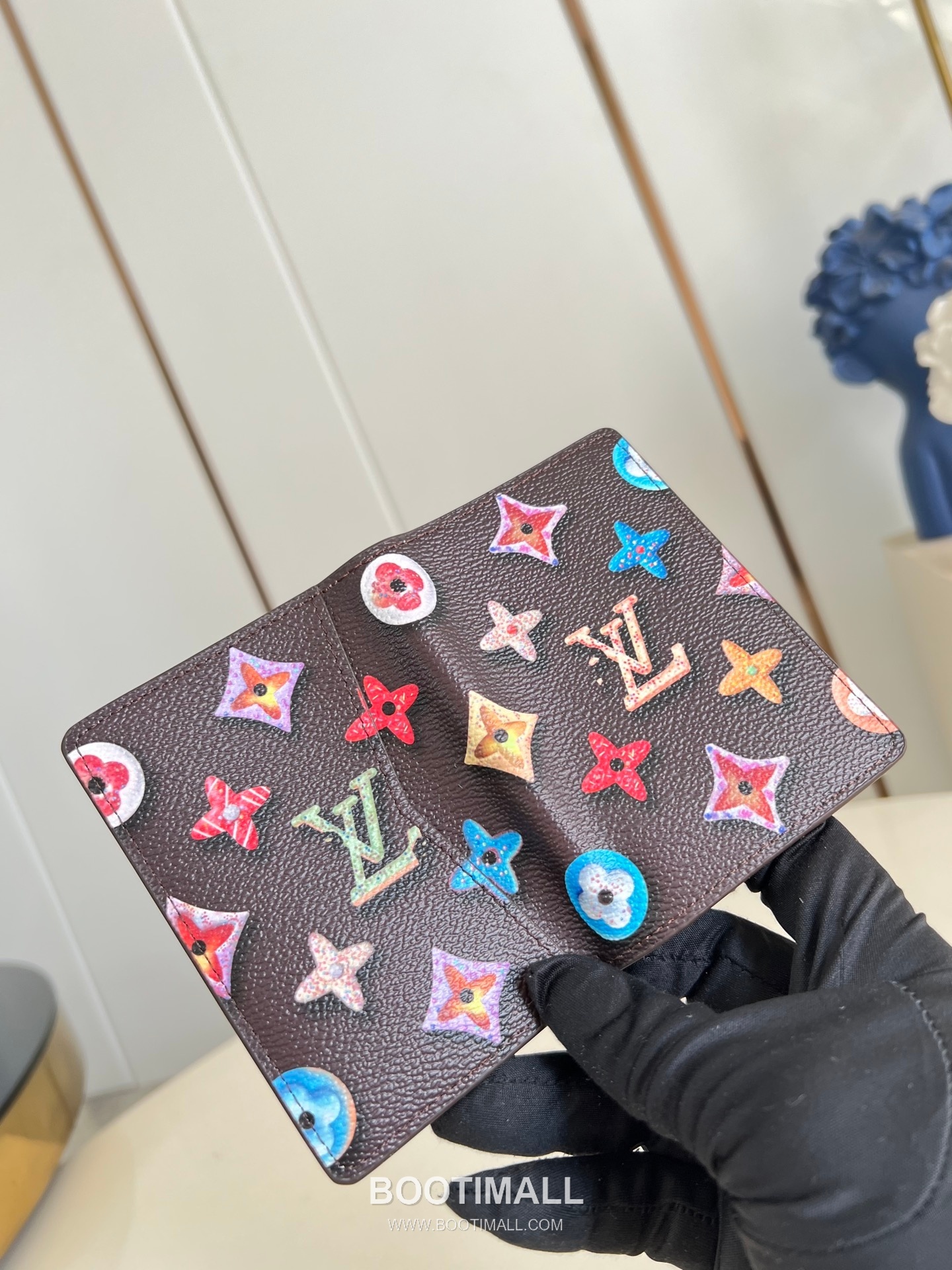 Louis Vuitton Pocket Organizer Brushed Monogram Leather Wallet with Card Slots Detail 루이비통 포켓 오거나이저 브러시드 모노그램 레더 카드지갑 M28282 7.5cm 5