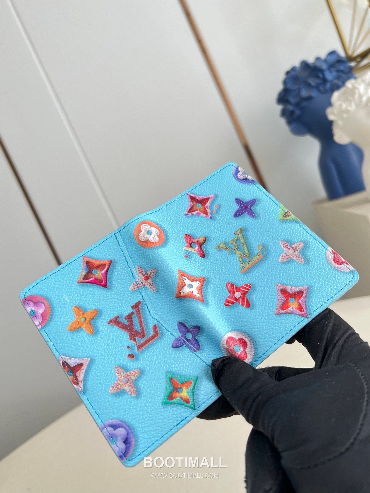 Louis Vuitton Pocket Organizer Brushed Monogram Leather Wallet with Card Slots Detail 루이비통 포켓 오거나이저 브러시드 모노그램 레더 카드지갑 M28045 7.5cm 5