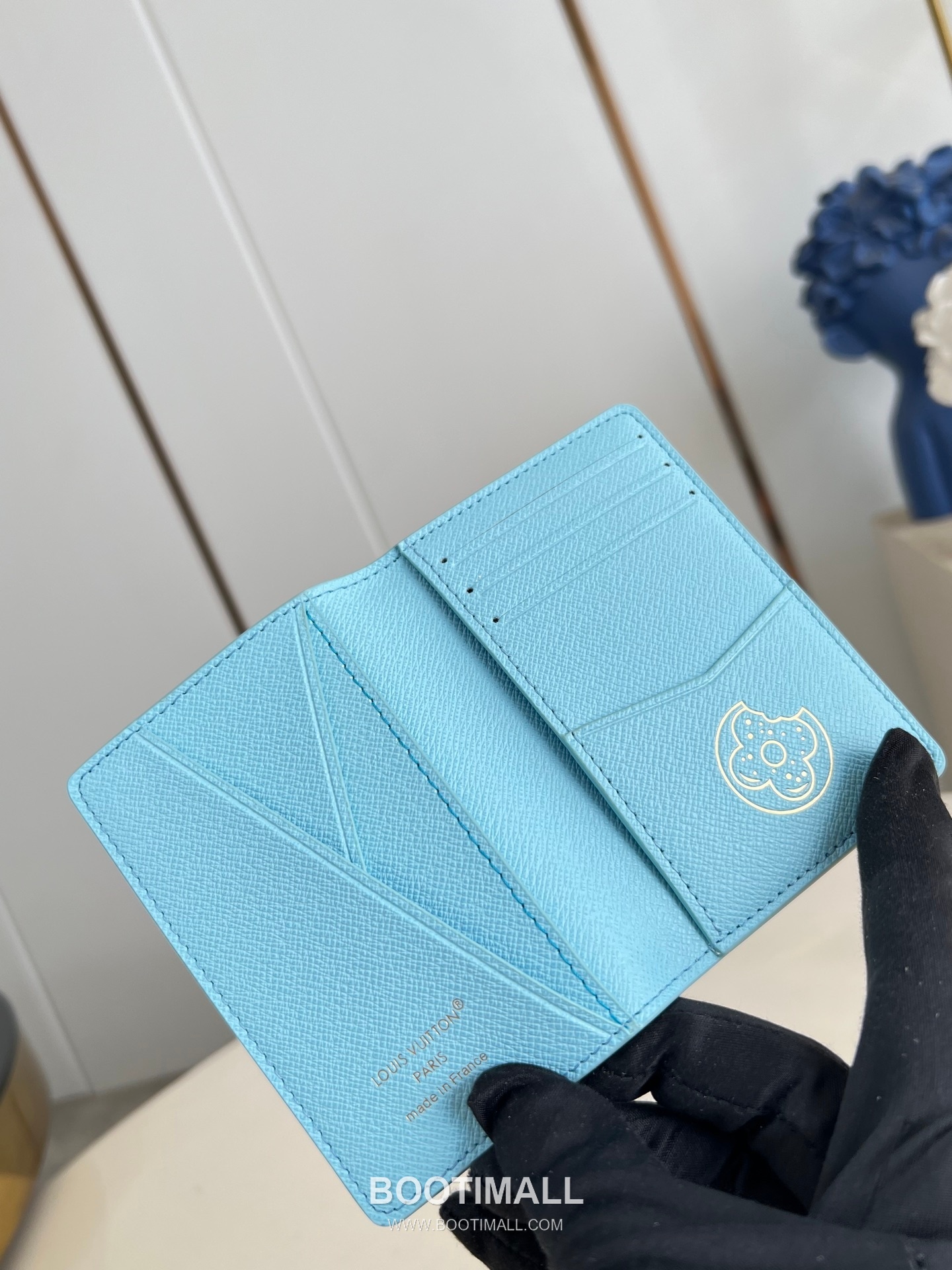 Louis Vuitton Pocket Organizer Brushed Monogram Leather Wallet with Card Slots Detail 루이비통 포켓 오거나이저 브러시드 모노그램 레더 카드지갑 M28045 7.5cm 6