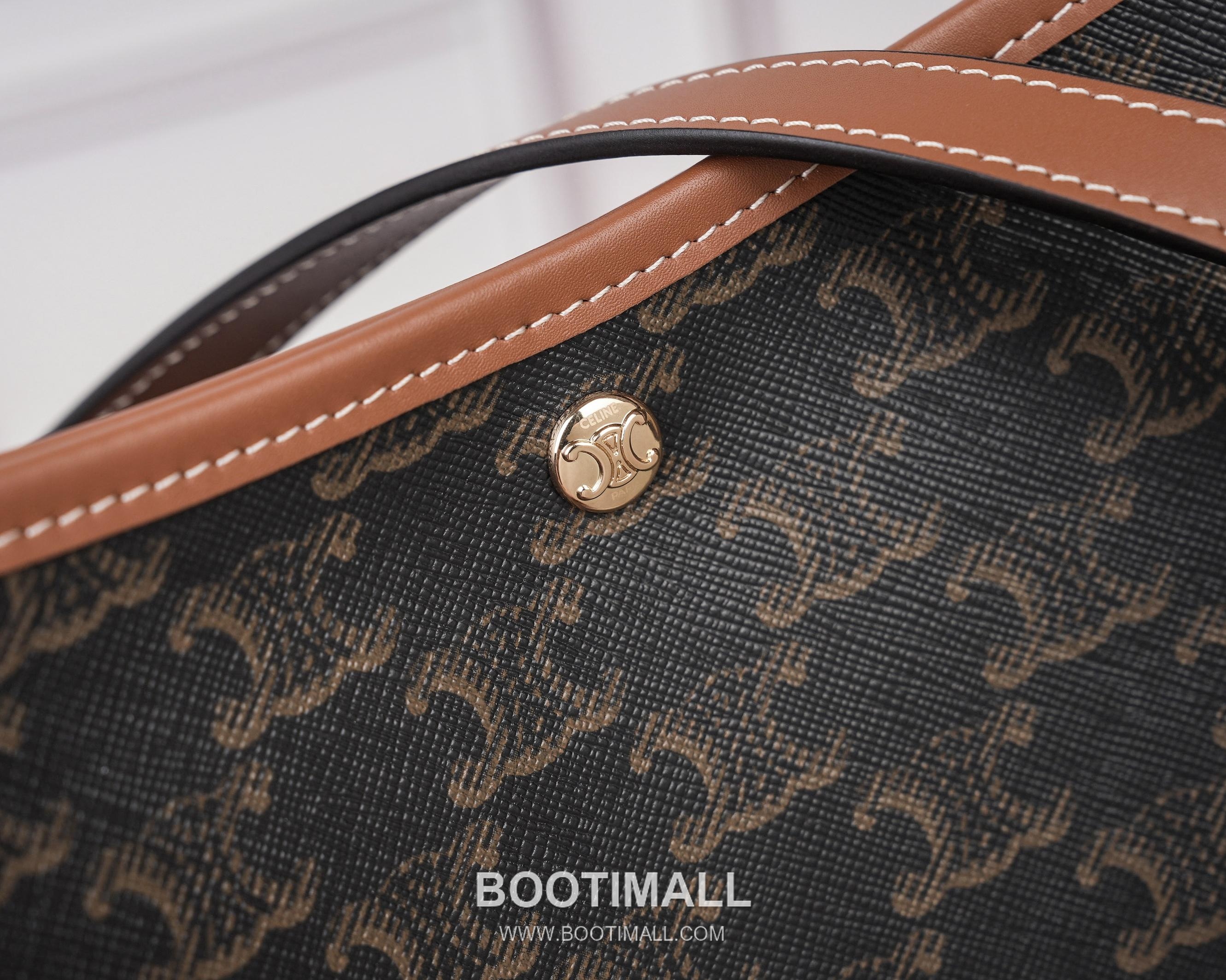 Louis Vuitton Monogram Canvas Cowhide Leather Tote Bag with Structured Body Detail 루이비통 모노그램 캔버스 카우하이드 토트백 스트럭처드바디 123912 32.5cm 15