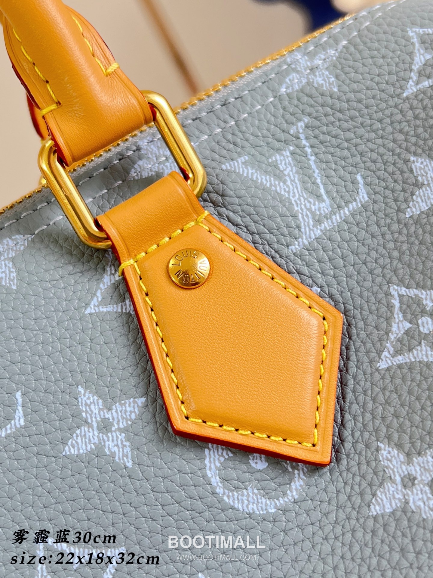 Louis Vuitton Speedy P9 Bandoulière 30 Monogram Cowhide Leather Boston Bag with Strap Detail 루이비통 스피디 P9 반둘리에 30 모노그램 카우하이드 보스턴백 스트랩 M28384 32cm 3