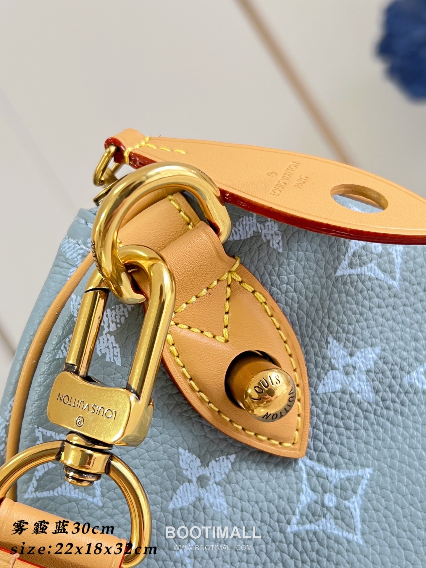 Louis Vuitton Speedy P9 Bandoulière 30 Monogram Cowhide Leather Boston Bag with Strap Detail 루이비통 스피디 P9 반둘리에 30 모노그램 카우하이드 보스턴백 스트랩 M28384 32cm 6