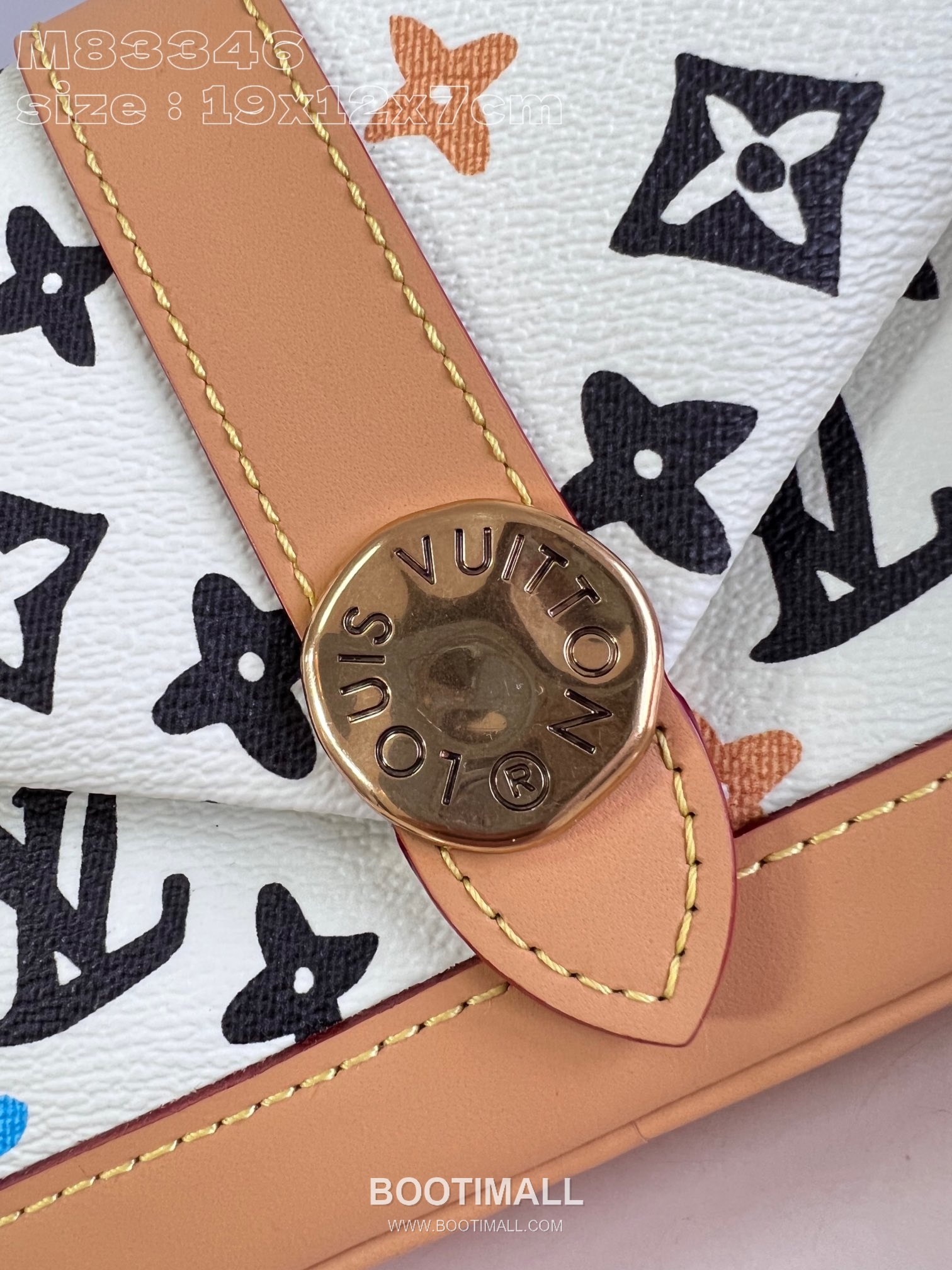 Louis Vuitton Envelope Mini Monogram Canvas Crossbody Bag with Wavy Magnetic Flap Detail 루이비통 엔벨로프 미니 모노그램 캔버스 크로스백 웨이브자석플랩 M83346 19cm 2