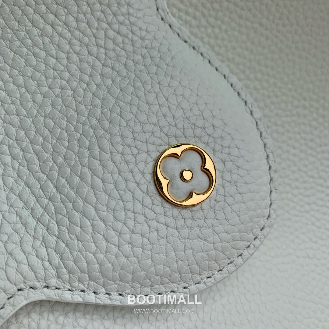 Louis Vuitton Capucines PM Taurillon Leather Top Handle Tote Bag with Chain LV Detail 루이비통 카퓌신 PM 토리옹 레더 탑핸들 토트백 체인LV M24673 27cm 5