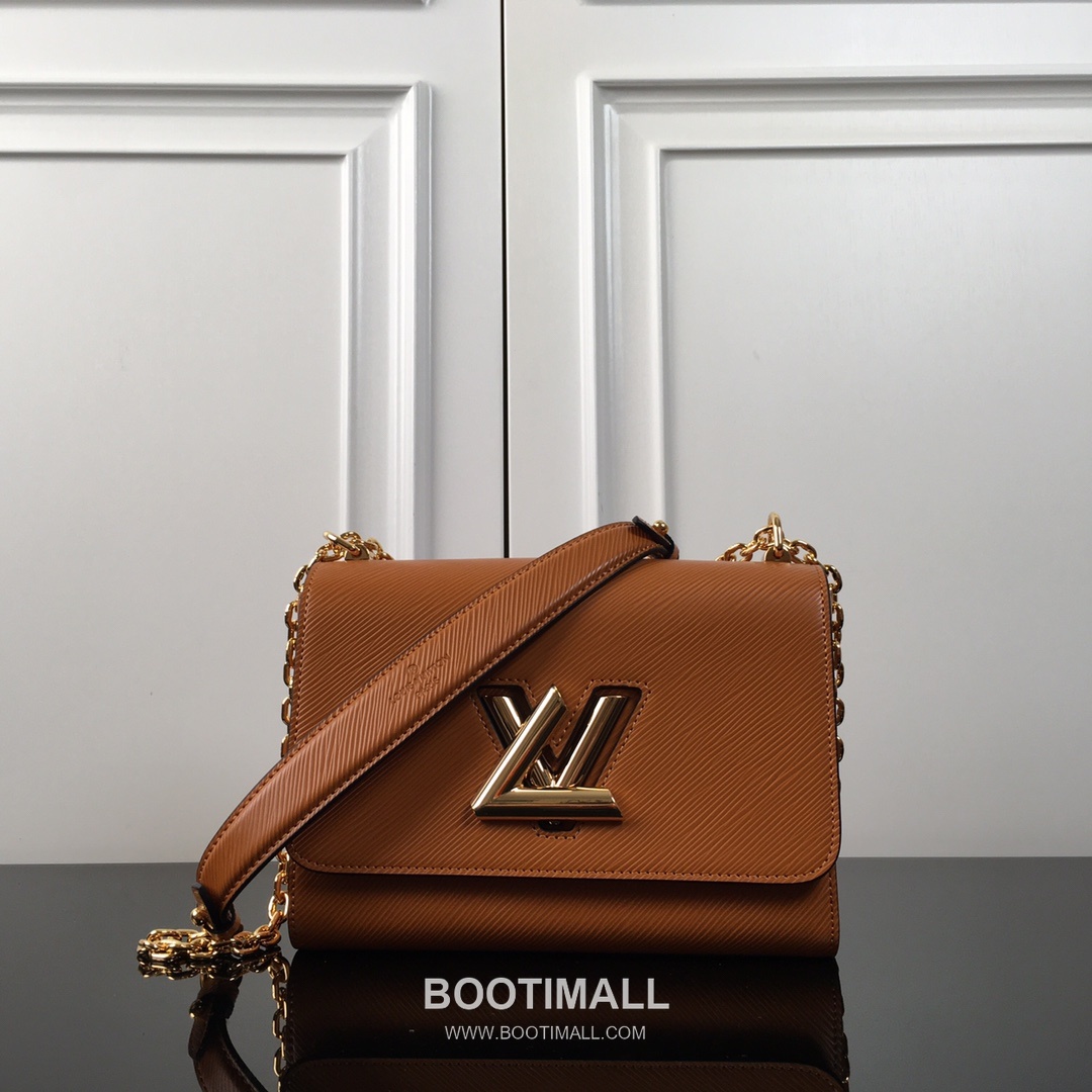 Louis Vuitton Twist MM Epi Calfskin Leather Chain Shoulder Bag with Twist Lock Detail 루이비통 트위스트 MM 에피 카프스킨 체인 숄더백 트위스트락 M50280 23cm 4