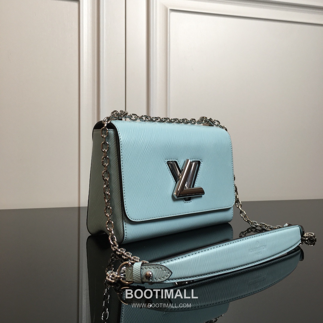Louis Vuitton Twist MM Epi Calfskin Leather Chain Shoulder Bag with Twist Lock Detail 루이비통 트위스트 MM 에피 카프스킨 체인 숄더백 트위스트락 M50280 23cm 7