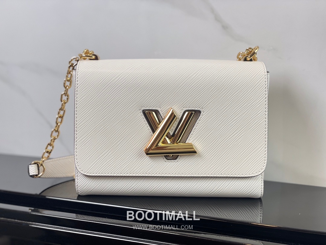 Louis Vuitton Twist MM Epi Calfskin Leather Chain Shoulder Bag with Twist Lock Detail 루이비통 트위스트 MM 에피 카프스킨 체인 숄더백 트위스트락 M50280 23cm 1