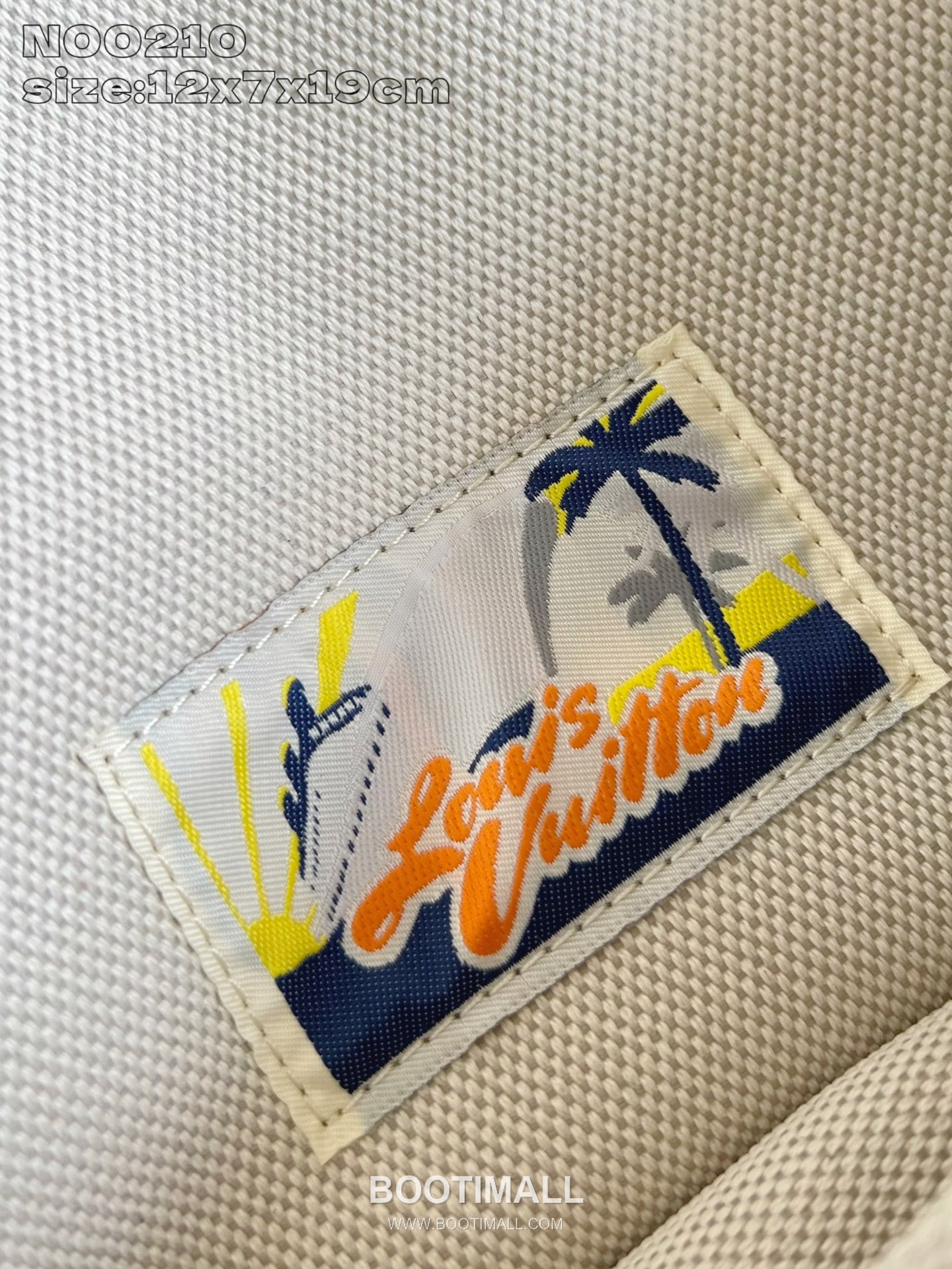 Louis Vuitton Bosphore Mini Damier Denim Canvas Crossbody Bag with Leather Trim Detail 루이비통 보스포르 미니 다미에 데님 캔버스 크로스백 레더트림 N00210 19cm 9