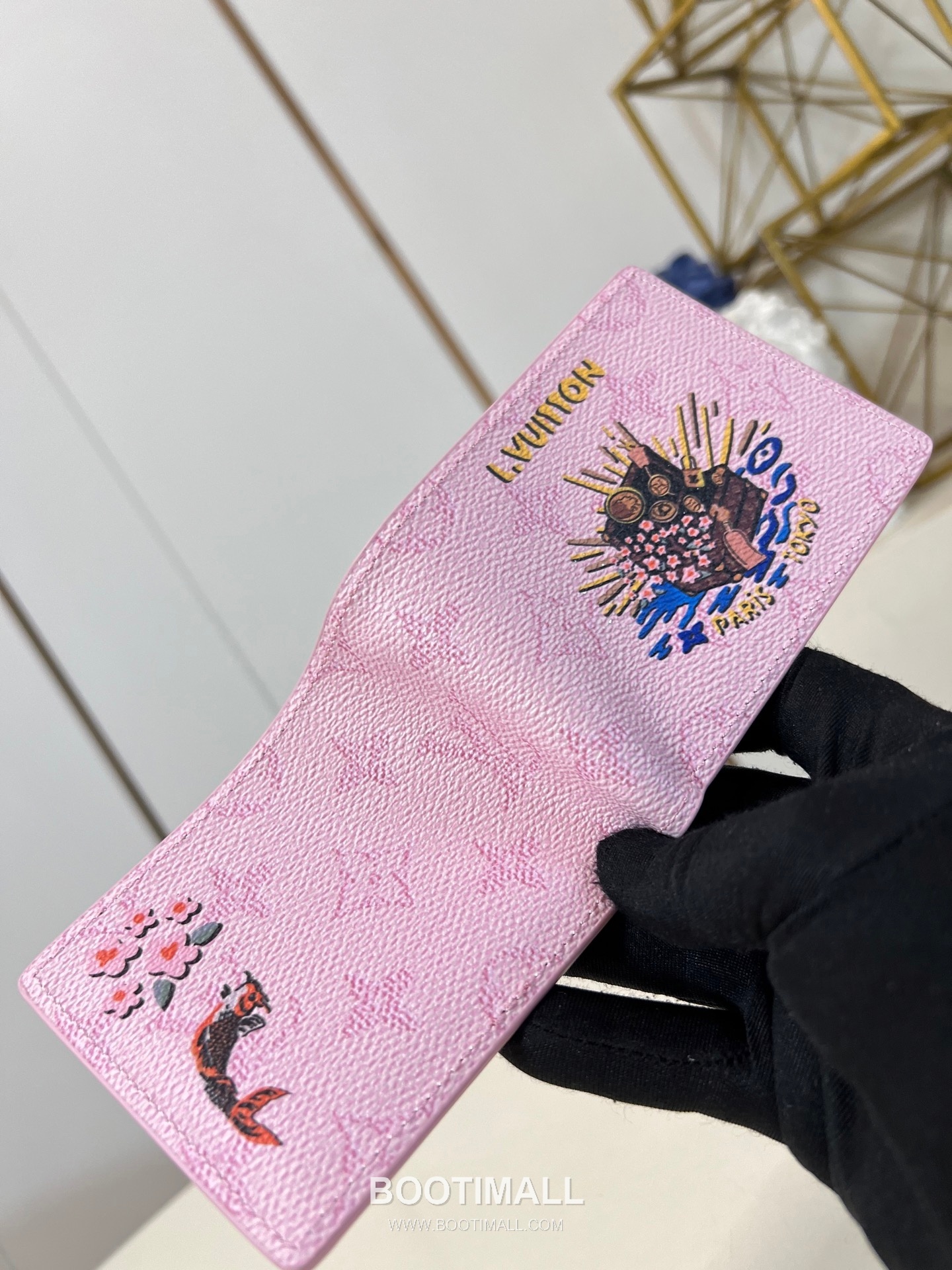 Louis Vuitton Slender Monogram Canvas Compact Wallet with Card Slot Detail 루이비통 슬렌더 모노그램 캔버스 컴팩트 반지갑 카드슬롯 M25986 11cm 5