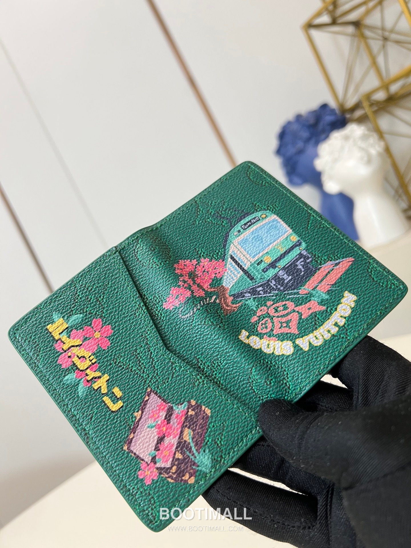 Louis Vuitton Pocket Monogram Canvas Card Wallet with Outer Pocket Detail 루이비통 포켓 모노그램 캔버스 카드지갑 외부포켓 M25971 7.5cm 4