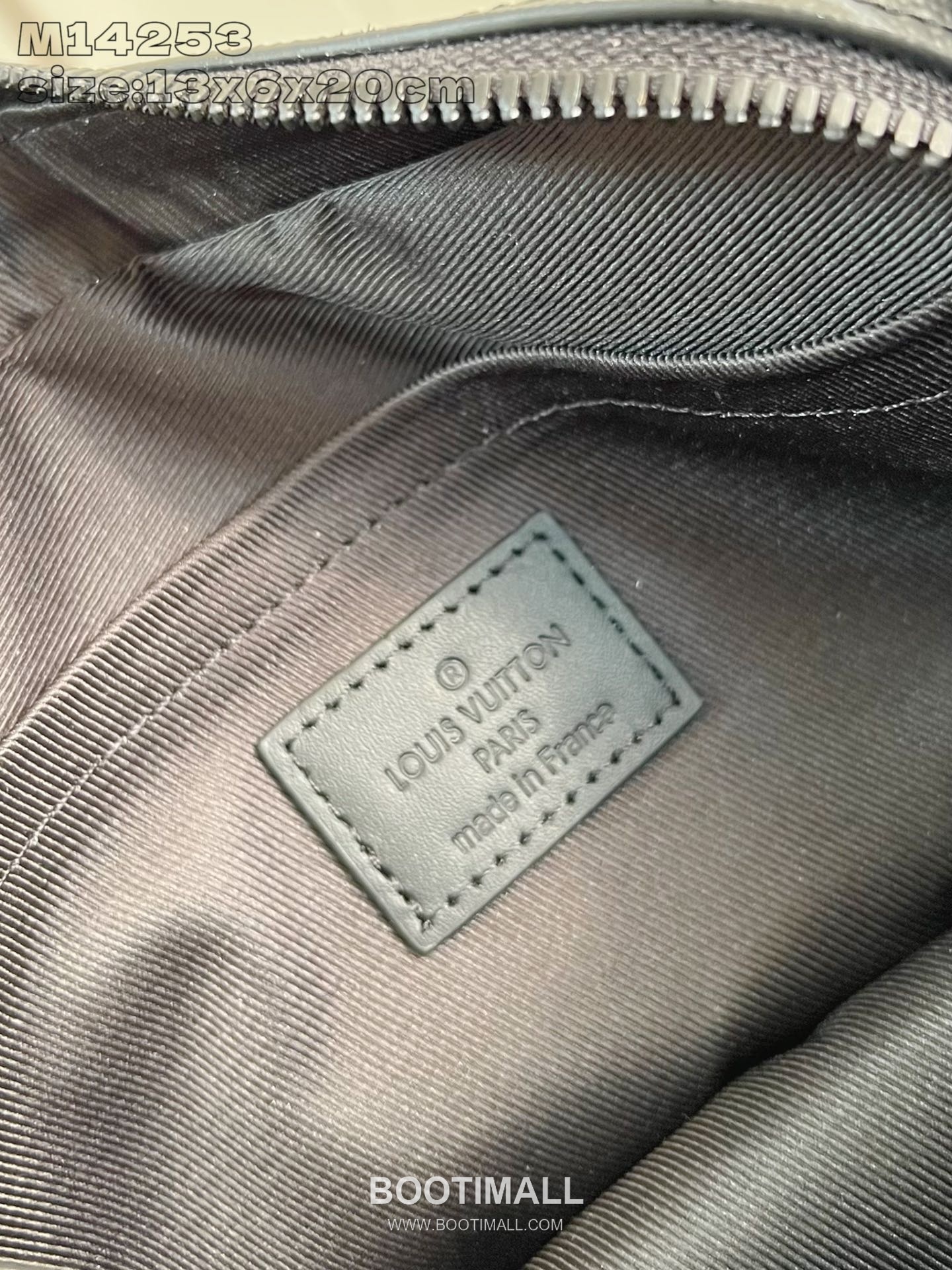 Louis Vuitton Trocadéro Mini Monogram Eclipse Canvas Crossbody Bag with Zip Pocket Detail 루이비통 트로카데로 미니 모노그램 이클립스 크로스백 지퍼포켓 M14253 20cm 9