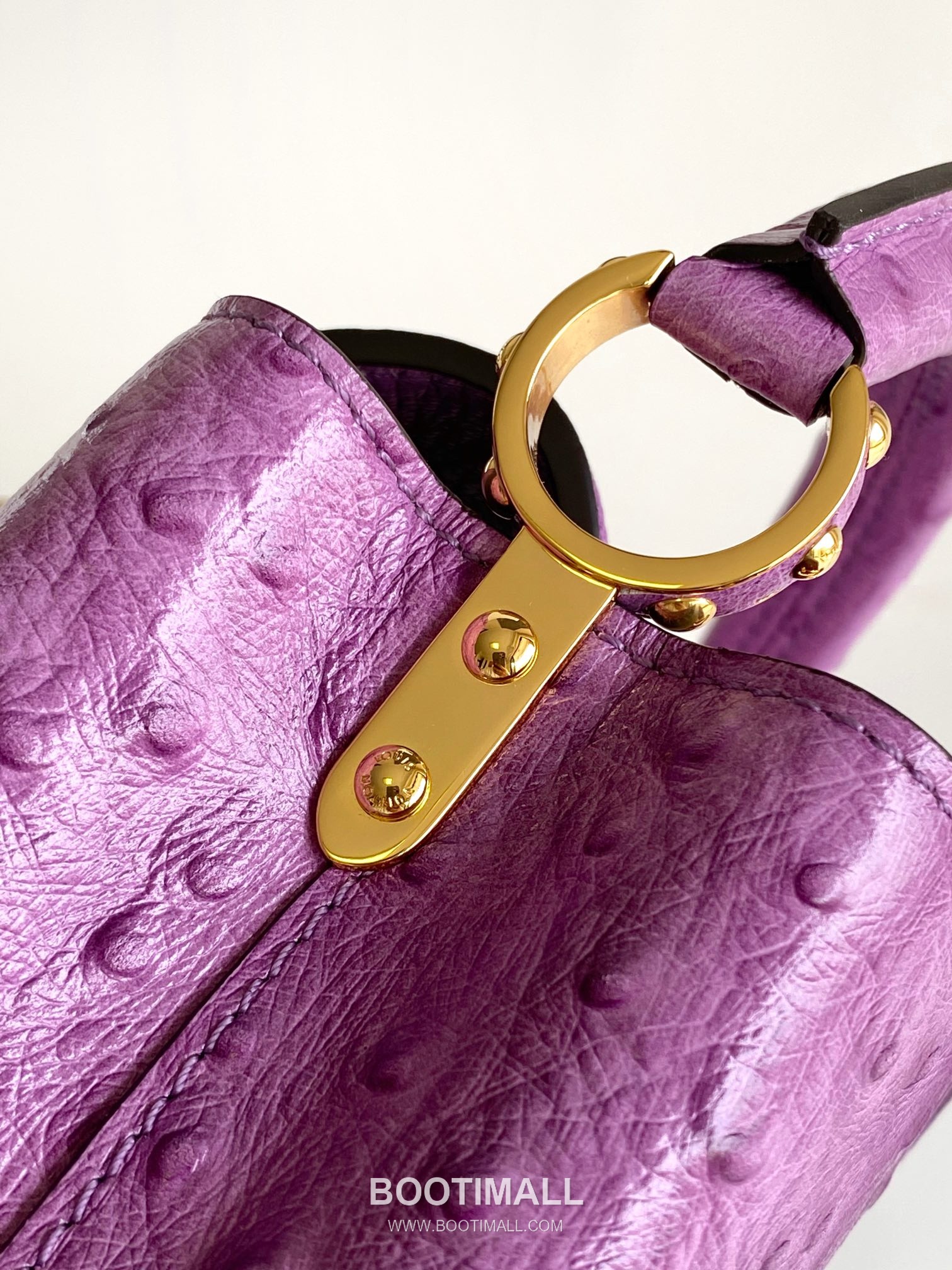 Louis Vuitton Dauphine Mini Monogram Empreinte Leather Shoulder Bag with LV Lock Detail 루이비통 도핀 미니 모노그램 앙프렝뜨 숄더백 LV락 M24713 21cm 7