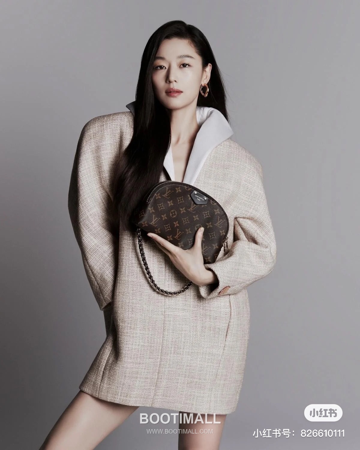 Louis Vuitton Be Alma Monogram Canvas Leather Clutch Shoulder Bag with Chain Detail 루이비통 비 알마 모노그램 캔버스 레더 클러치 숄더백 체인디테일 M12996 27cm 2