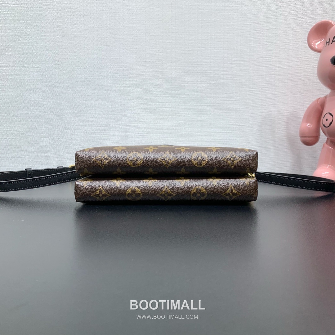 Louis Vuitton Be Alma Monogram Canvas Leather Clutch Shoulder Bag with Chain Detail 루이비통 비 알마 모노그램 캔버스 레더 클러치 숄더백 체인디테일 M12996 27cm 12