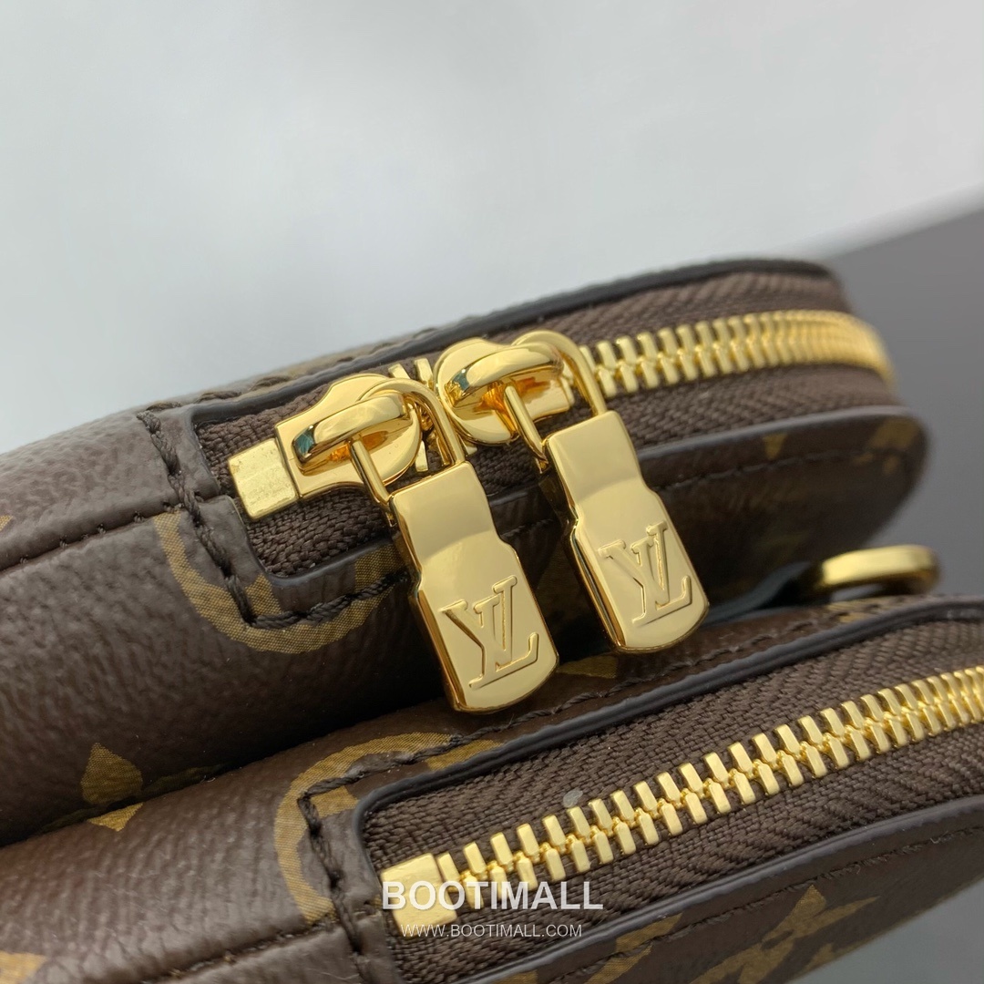 Louis Vuitton Be Alma Monogram Canvas Leather Clutch Shoulder Bag with Chain Detail 루이비통 비 알마 모노그램 캔버스 레더 클러치 숄더백 체인디테일 M12996 27cm 16