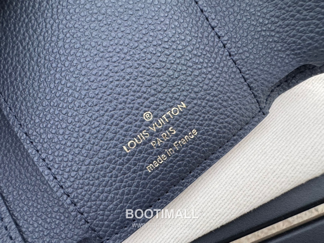 Louis Vuitton Victorine Monogram Empreinte Leather Wallet with Snap Flap Detail 루이비통 빅토린 모노그램 앙프렝뜨 반지갑 스냅플랩 M82334 12cm 8