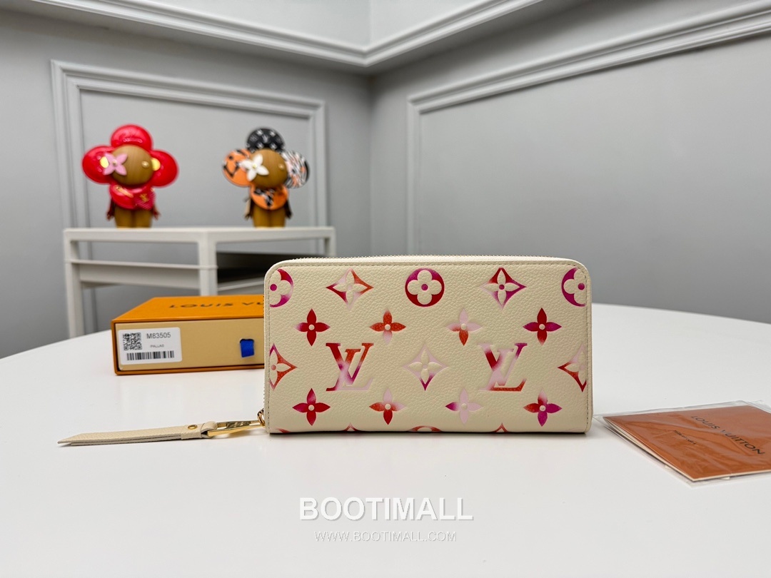 Louis Vuitton Zippy Lambskin Leather Long Wallet with Zip Around Detail 루이비통 지피 램스킨 레더 장지갑 집어라운드 M83505 19.5cm 2