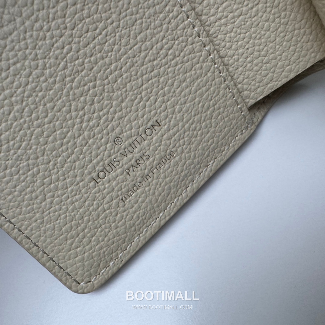 Louis Vuitton Cléa Monogram Empreinte Leather Wallet with Zip Coin Pocket Detail 루이비통 클레아 모노그램 앙프렝뜨 반지갑 지퍼코인포켓 M83481 12cm 7