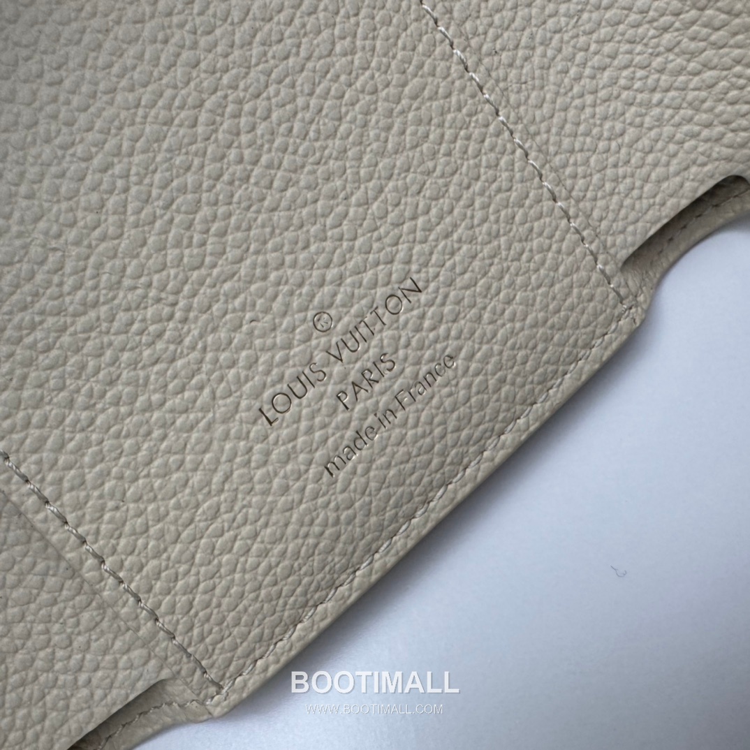 Louis Vuitton Monogram Empreinte Leather Compact Wallet with Zip Coin Pocket Detail 루이비통 모노그램 앙프렝뜨 컴팩트 반지갑 지퍼코인포켓 M83507 12cm 7