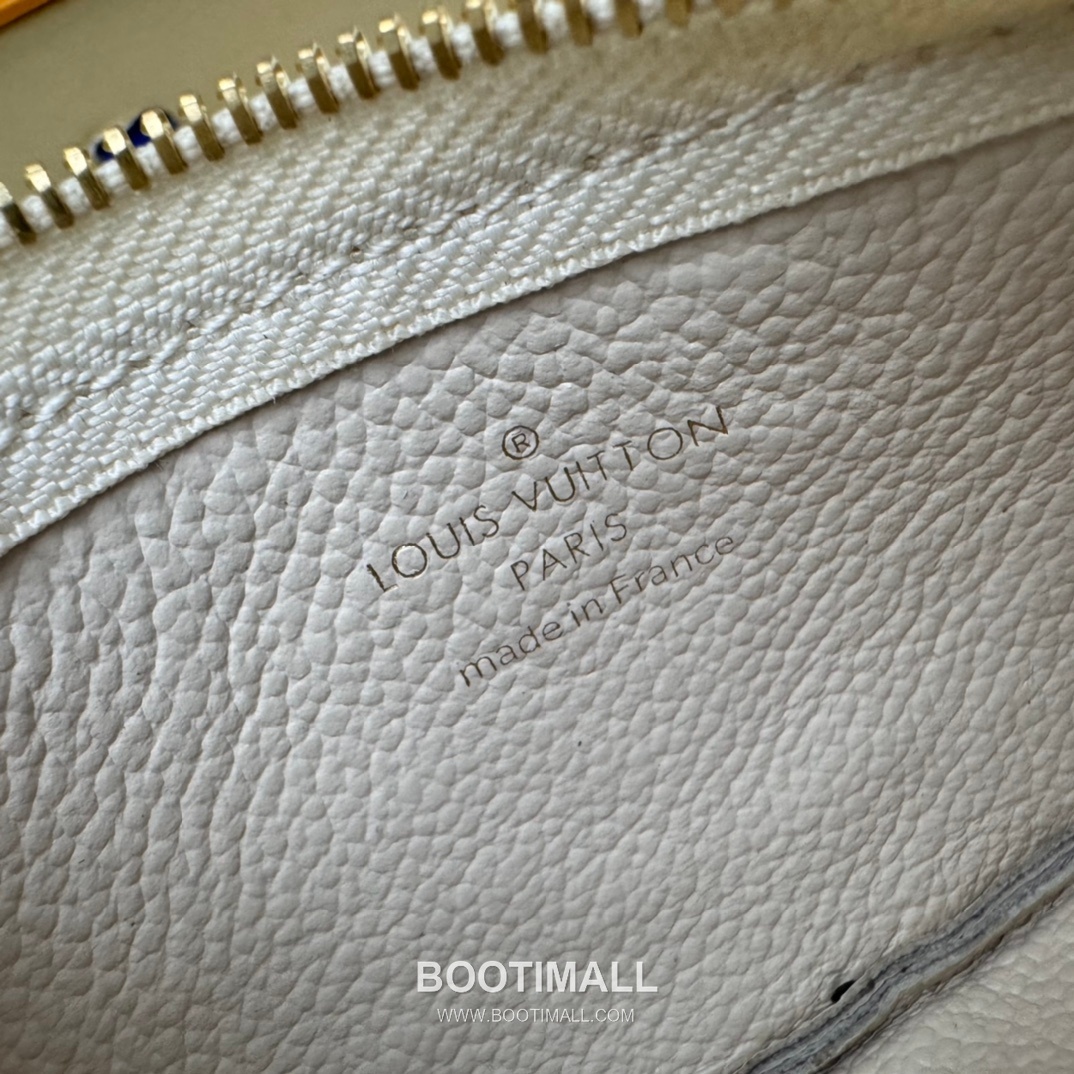 Louis Vuitton Monogram Empreinte Leather Key Pouch Wallet with Zip Closure Detail 루이비통 모노그램 앙프렝뜨 키 파우치 지퍼지갑 M83506 12cm 7