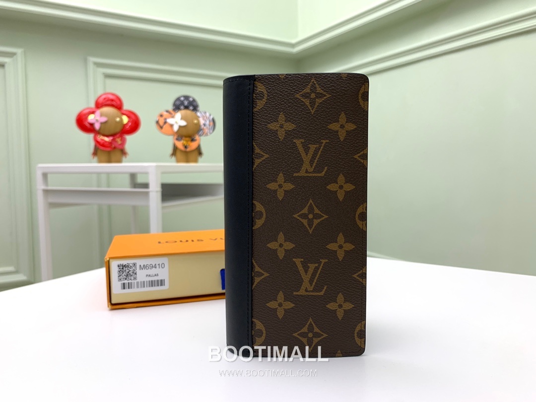 Louis Vuitton Brazza Monogram Macassar Canvas Long Wallet with Card Slot Detail 루이비통 브라짜 모노그램 마카사르 캔버스 장지갑 카드슬롯 M69410 19cm 1