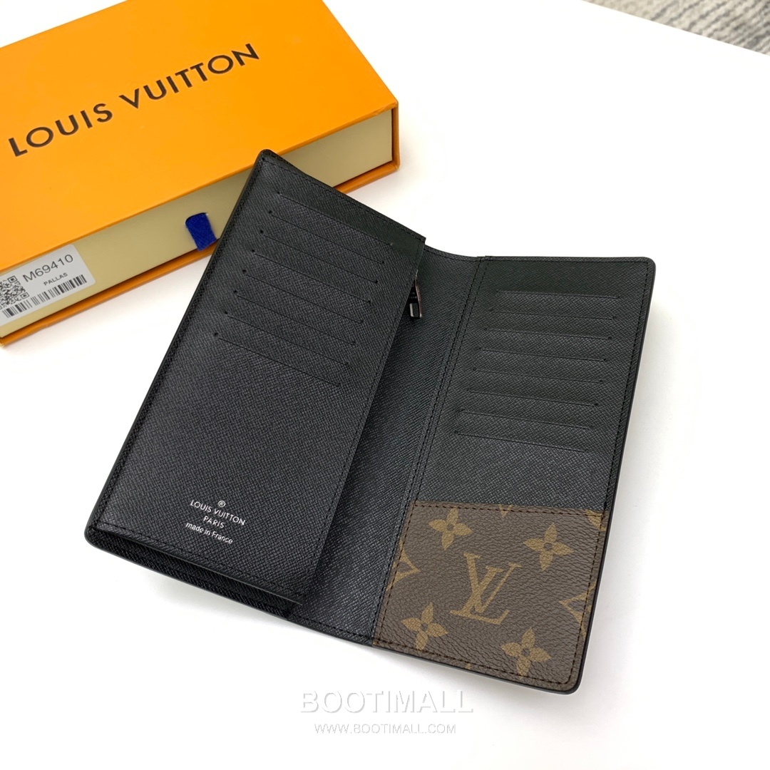 Louis Vuitton Brazza Monogram Macassar Canvas Long Wallet with Card Slot Detail 루이비통 브라짜 모노그램 마카사르 캔버스 장지갑 카드슬롯 M69410 19cm 5