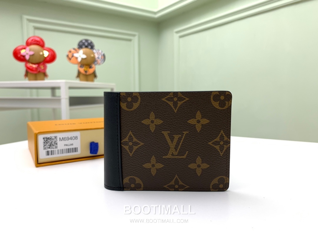 Louis Vuitton Multiple Monogram Macassar Canvas Wallet with Card Slot Detail 루이비통 멀티플 모노그램 마카사르 반지갑 카드슬롯 M69408 11.5cm 1