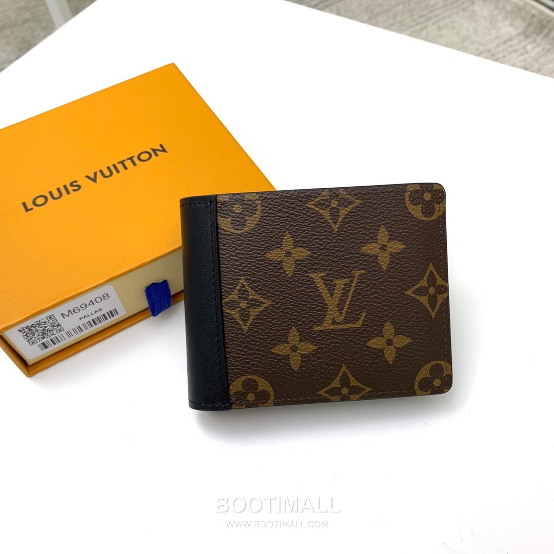 Louis Vuitton Multiple Monogram Macassar Canvas Wallet with Card Slot Detail 루이비통 멀티플 모노그램 마카사르 반지갑 카드슬롯 M69408 11.5cm 2