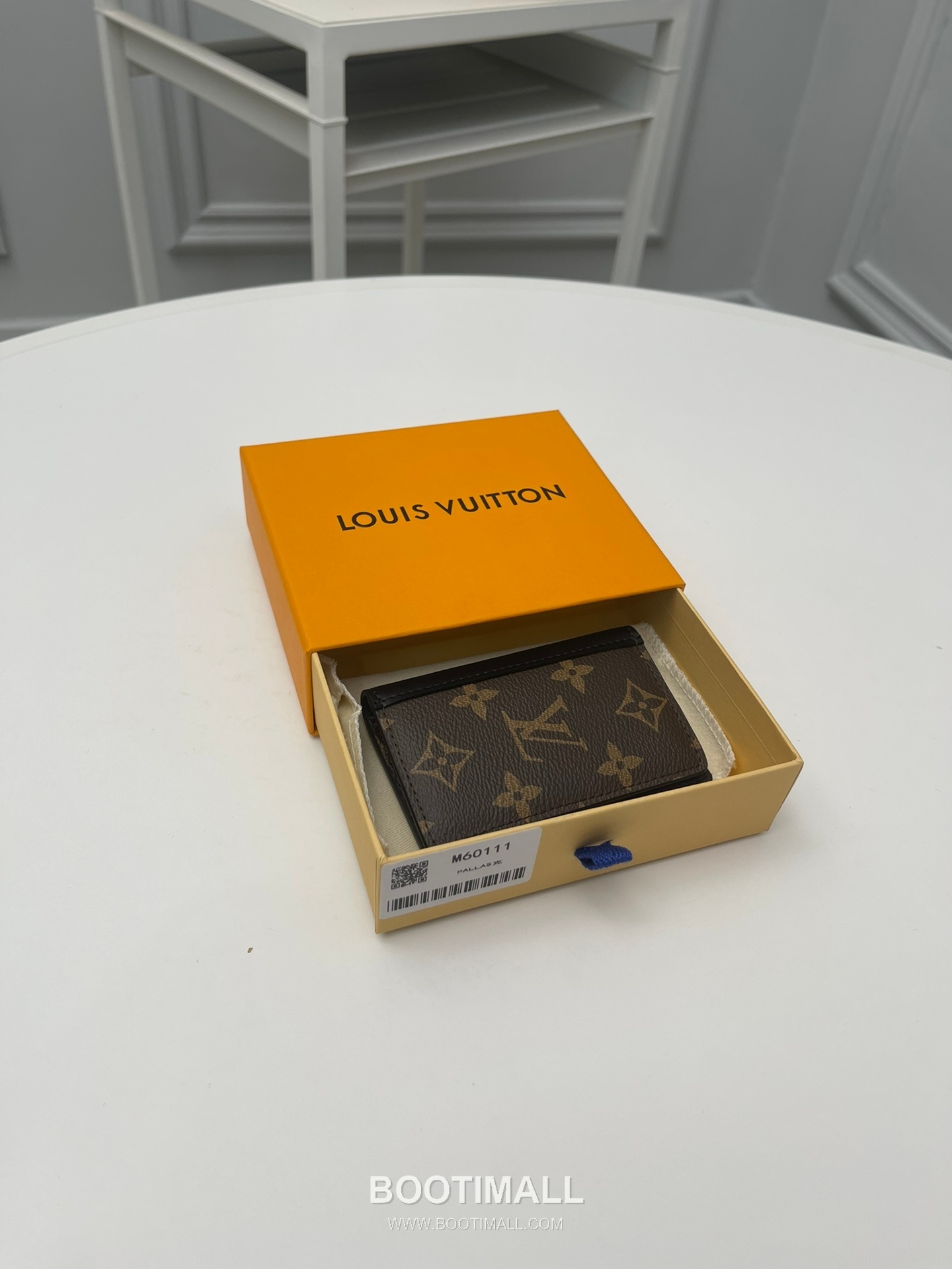Louis Vuitton Pocket Monogram Canvas Card Wallet with Slim Pocket Detail 루이비통 포켓 모노그램 캔버스 카드지갑 슬림포켓 M60111 11cm 1