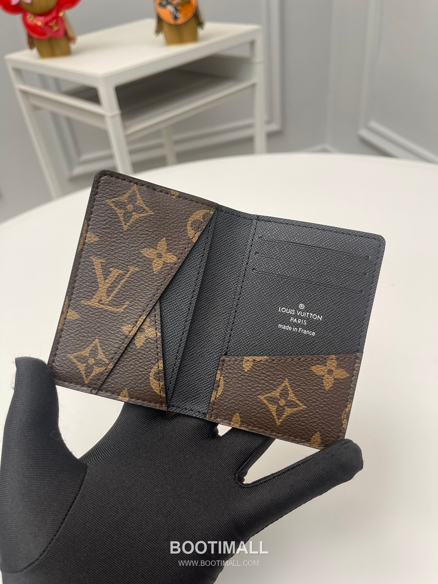 Louis Vuitton Pocket Monogram Canvas Card Wallet with Slim Pocket Detail 루이비통 포켓 모노그램 캔버스 카드지갑 슬림포켓 M60111 11cm 4