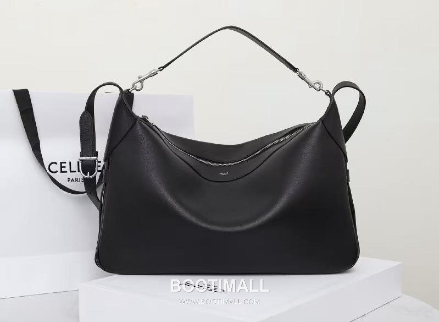 Celine Cowhide Leather Tote Shoulder Bag with Minimal Structure Detail 셀린느 카우하이드 토트 숄더백 미니멀구조 111773 43cm 1