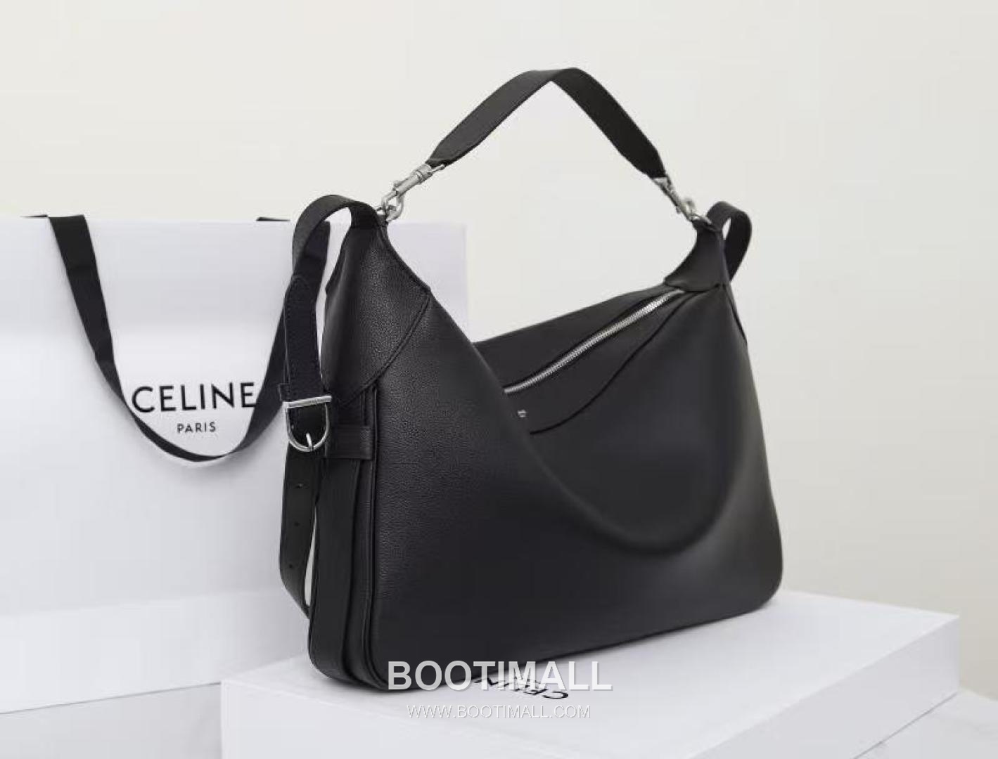Celine Cowhide Leather Tote Shoulder Bag with Minimal Structure Detail 셀린느 카우하이드 토트 숄더백 미니멀구조 111773 43cm 2