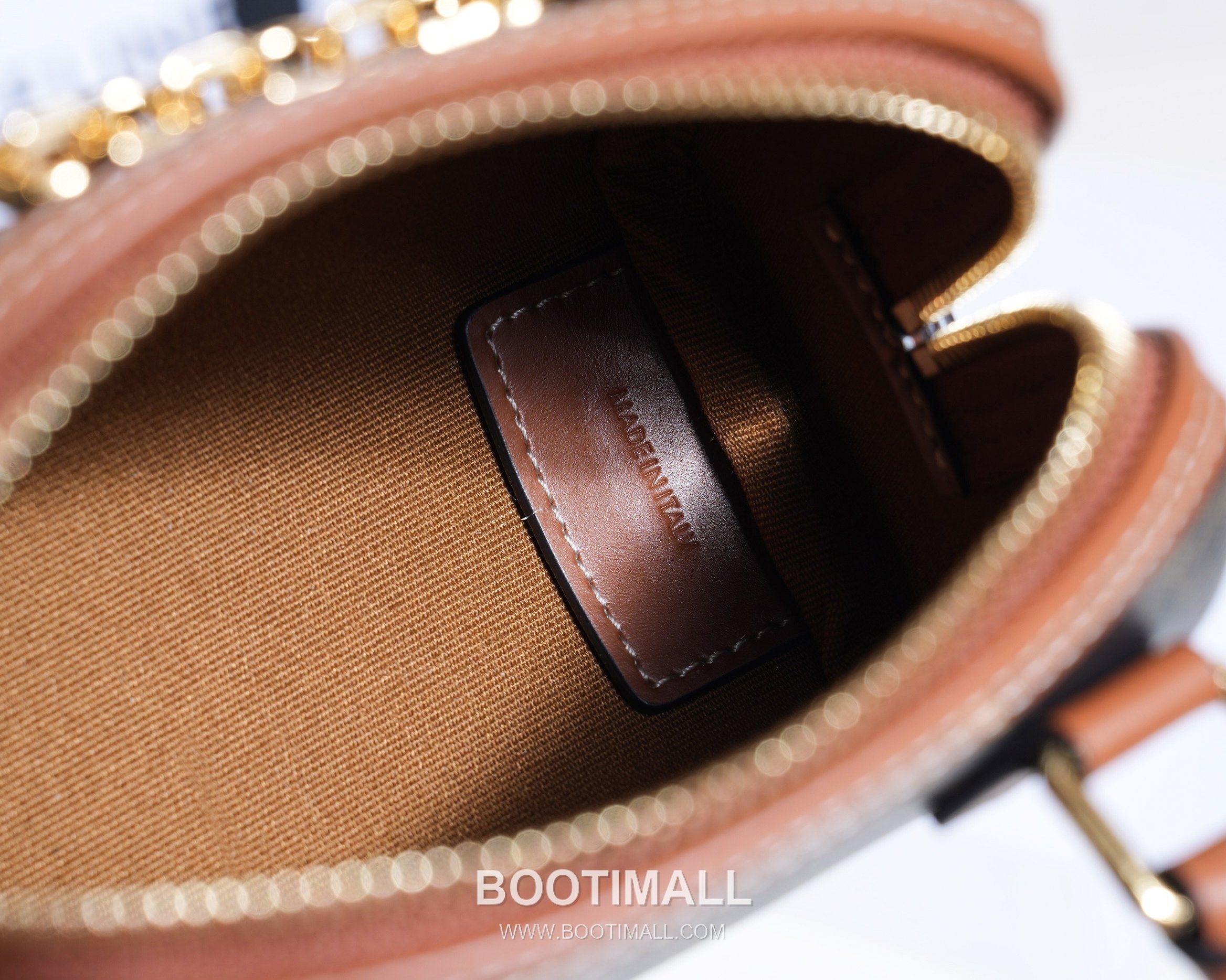 Celine Monogram Canvas Cowhide Leather Mini Crossbody Bag with Leather Trim Detail 셀린느 모노그램 캔버스 카우하이드 미니 크로스백 레더트림 195112 14cm 8