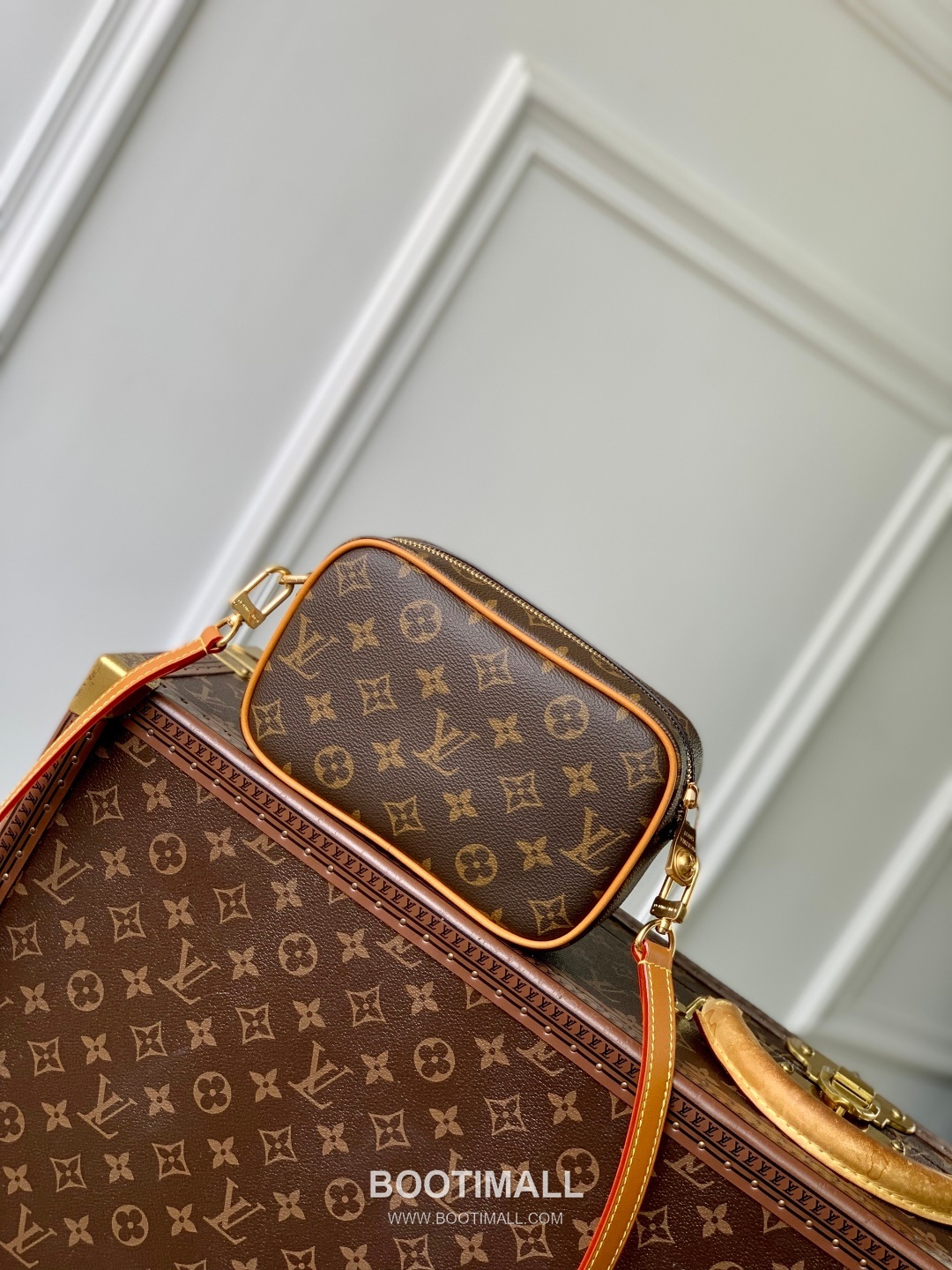 Louis Vuitton Trocadéro Mini Monogram Canvas Crossbody Bag with Reinforced Corner Detail 루이비통 트로카데로 미니 모노그램 캔버스 크로스백 강화코너 M14058 20cm 3