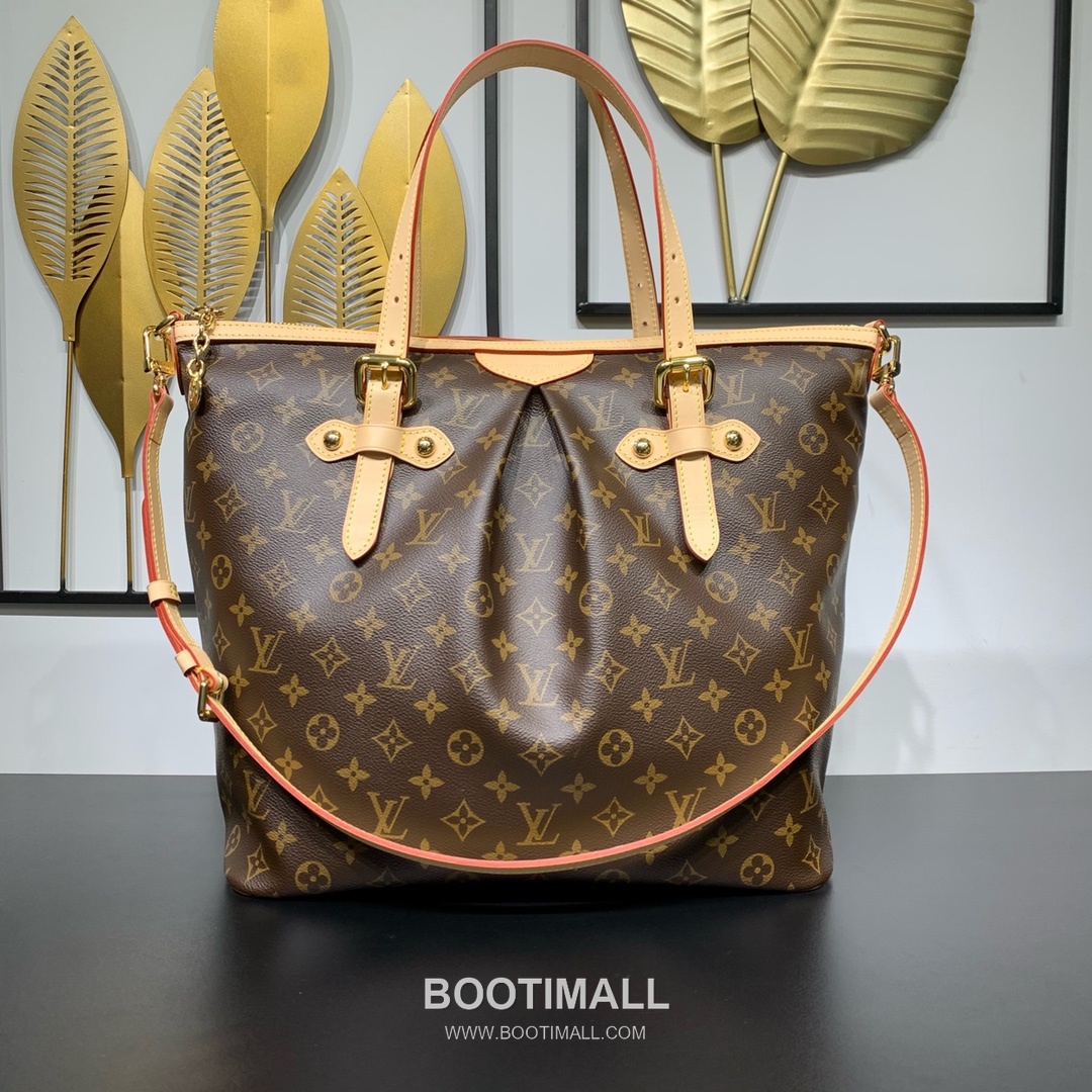 Louis Vuitton Palermo GM Monogram Canvas Tote Shoulder Bag with Zip Chain Detail 루이비통 팔레르모 GM 모노그램 캔버스 토트 숄더백 지퍼체인 M40146 45cm 1