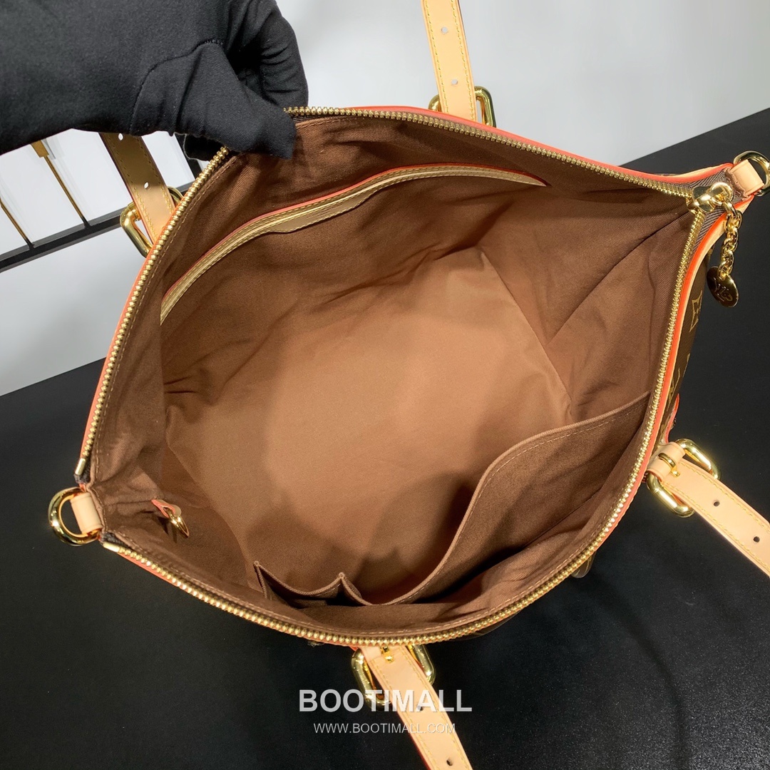 Louis Vuitton Palermo GM Monogram Canvas Tote Shoulder Bag with Zip Chain Detail 루이비통 팔레르모 GM 모노그램 캔버스 토트 숄더백 지퍼체인 M40146 45cm 4