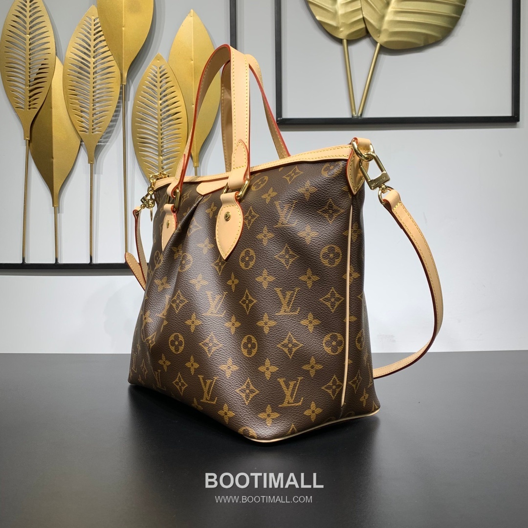 Louis Vuitton Palermo PM Monogram Canvas Tote Shoulder Bag with Zip Chain Detail 루이비통 팔레르모 PM 모노그램 캔버스 토트 숄더백 지퍼체인 M40145 37cm 2