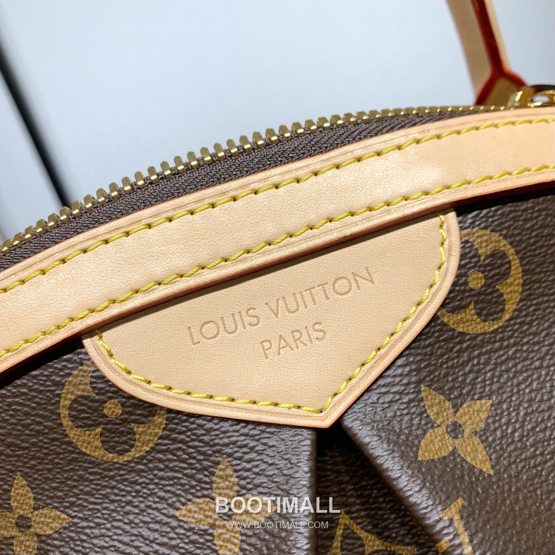 Louis Vuitton Tivoli GM Monogram Canvas Bowling Bag with Bottom Stud Detail 루이비통 티볼리 GM 모노그램 캔버스 보울링백 바닥스터드 M40144 46cm 6