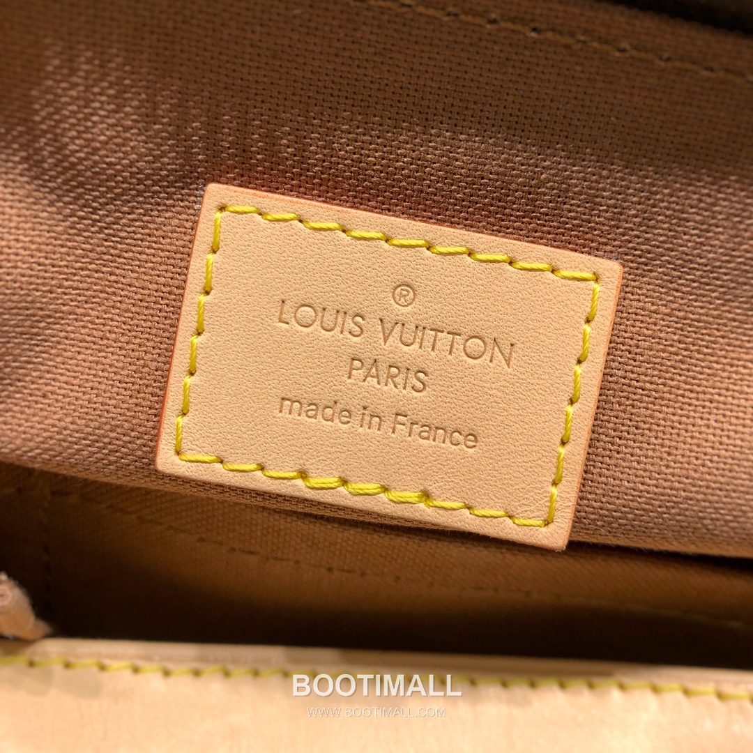 Louis Vuitton Tivoli PM Monogram Canvas Bowling Bag with Bottom Stud Detail 루이비통 티볼리 PM 모노그램 캔버스 보울링백 바닥스터드 M40143 36cm 5
