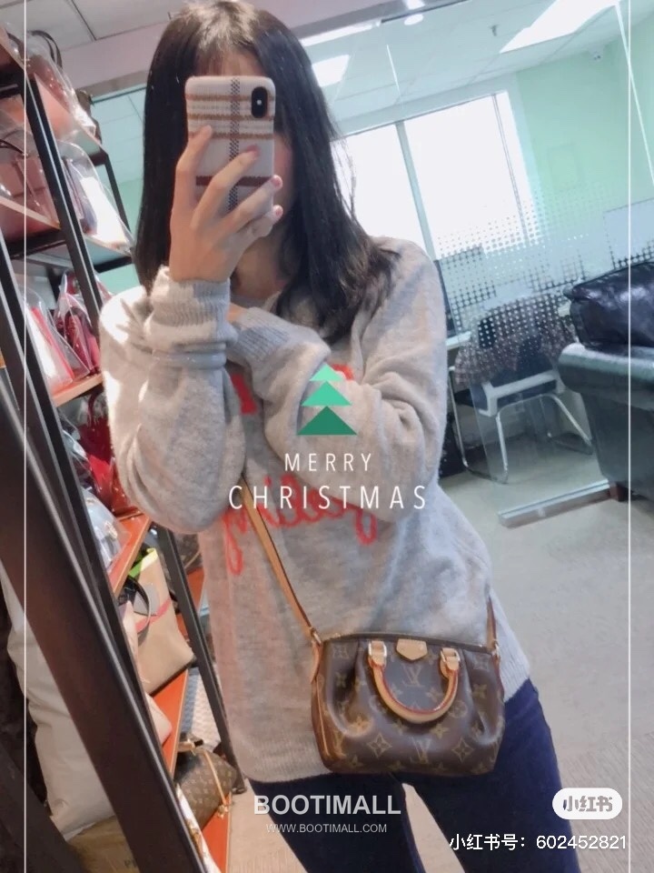 Louis Vuitton Turenne Mini Monogram Canvas Crossbody Bag with Pleated Front Detail 루이비통 투렌느 미니 모노그램 캔버스 크로스백 플리츠프론트 M61253 17cm 8