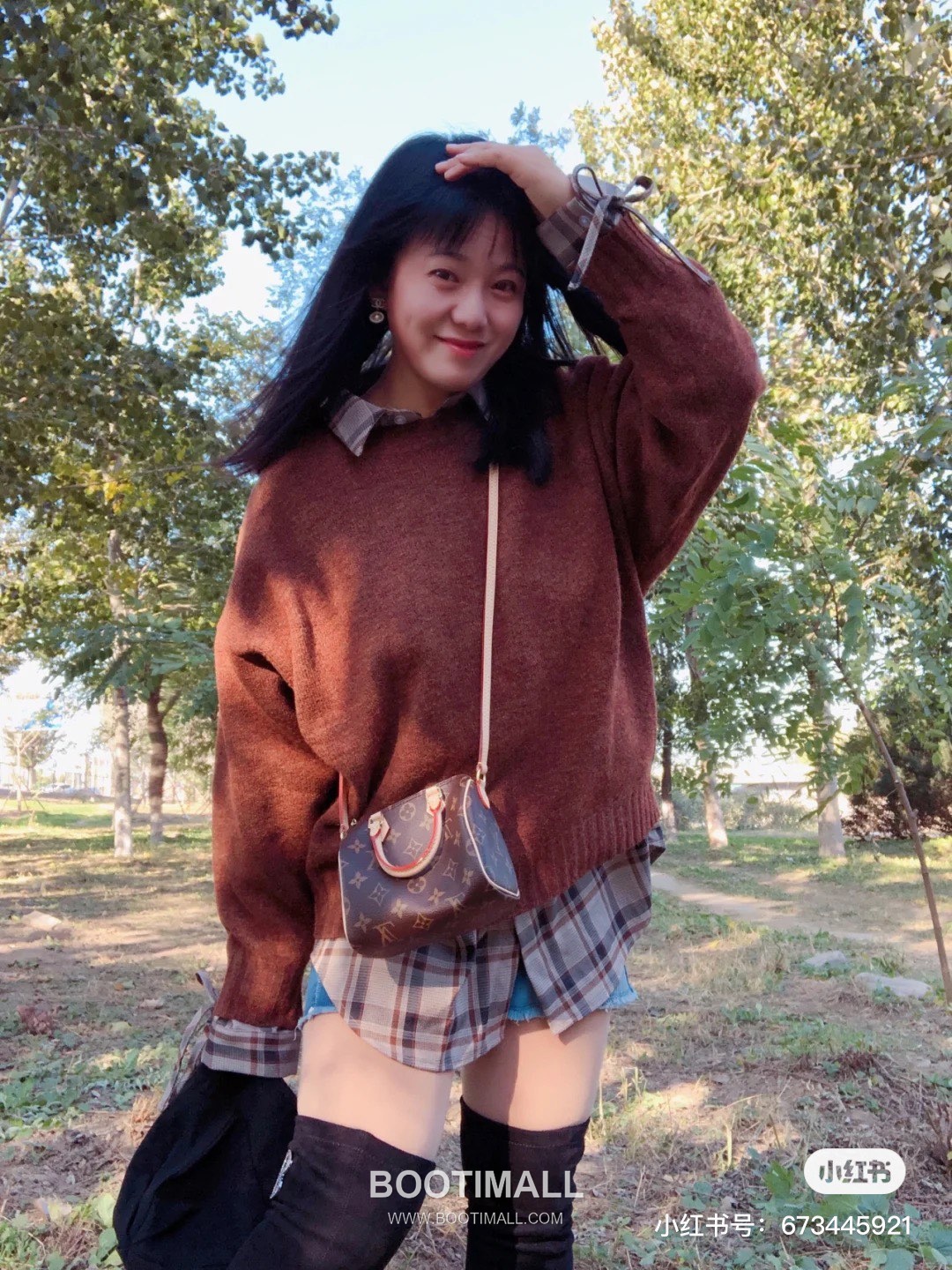 Louis Vuitton Nano Speedy Monogram Canvas Top Handle Crossbody Bag with Strap Detail 루이비통 나노 스피디 모노그램 캔버스 탑핸들 크로스백 스트랩 M61252 16cm 5