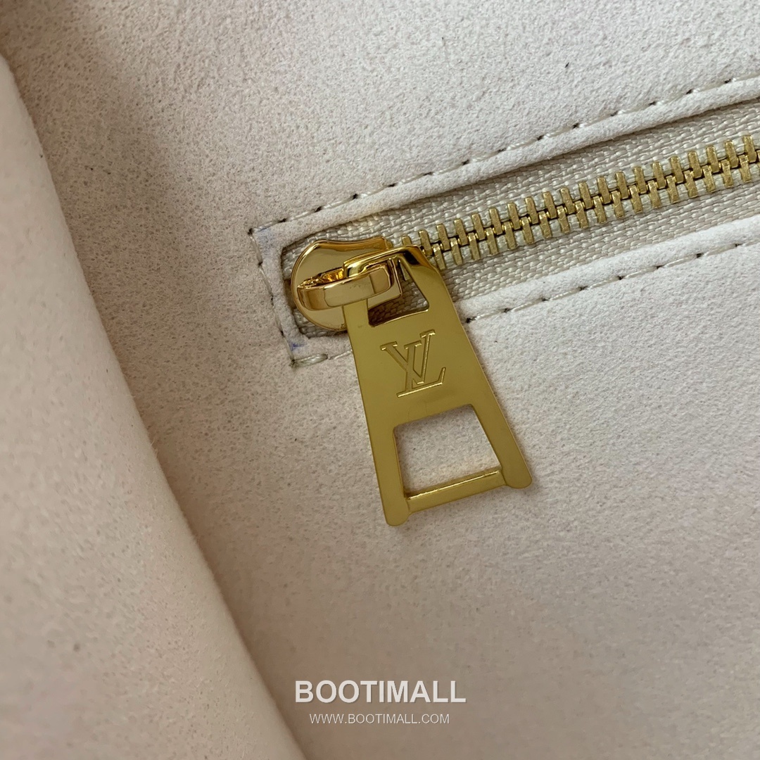 Louis Vuitton OnTheGo PM Monogram Empreinte Leather Tote Shoulder Bag with Giant Logo Detail 루이비통 온더고 PM 모노그램 앙프렝뜨 토트 숄더백 자이언트로고 M46513 25cm 16