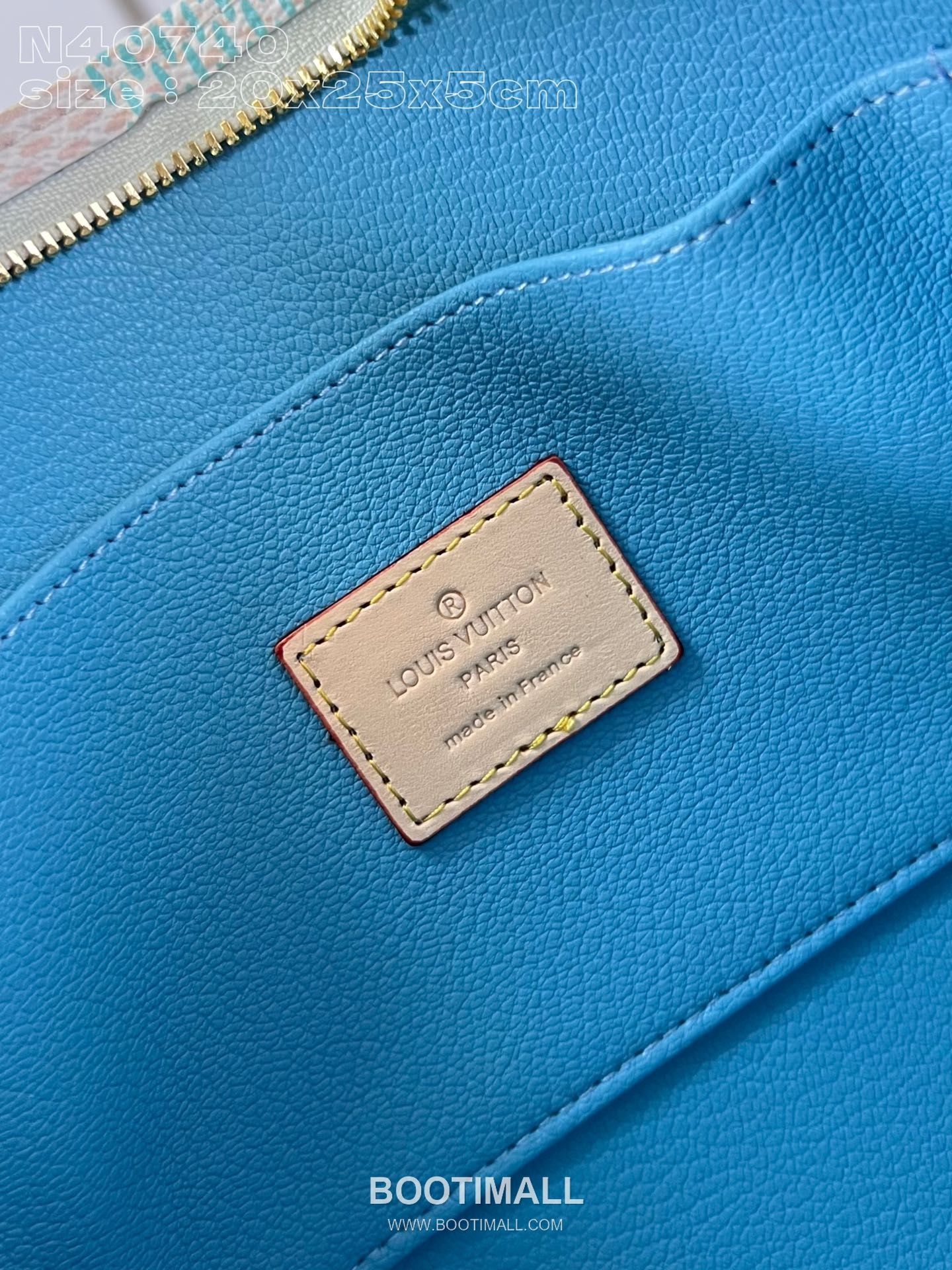 Louis Vuitton Toiletry Pouch Damier Canvas Clutch Bag with Inner Pocket Detail 루이비통 토일레트리 파우치 다미에 캔버스 클러치백 이너포켓 N40740 25cm 9