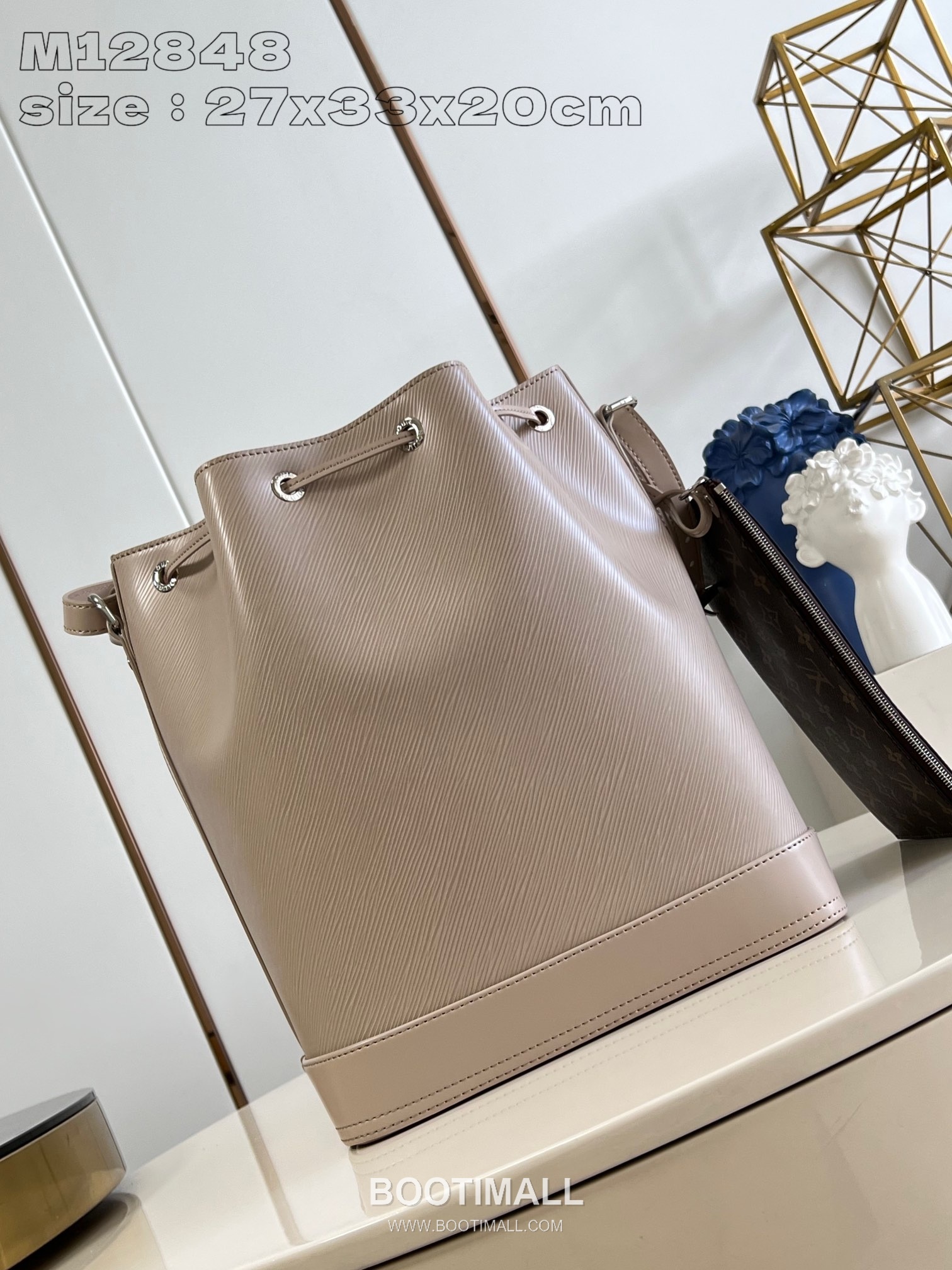 Louis Vuitton Noé MM Epi Leather Bucket Bag with Drawstring Detail 루이비통 노에 MM 에피 가죽 버킷백 드로우스트링 M12848 33cm 6