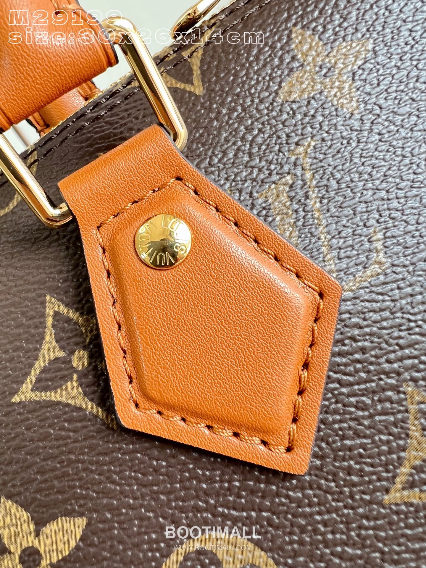 Louis Vuitton Speedy 30 Out Of The Trunk Monogram Leather Boston Bag with Metal Corner Detail 루이비통 스피디 30 아웃오브더트렁크 모노그램 레더 보스턴백 메탈코너 M29199 30cm 3