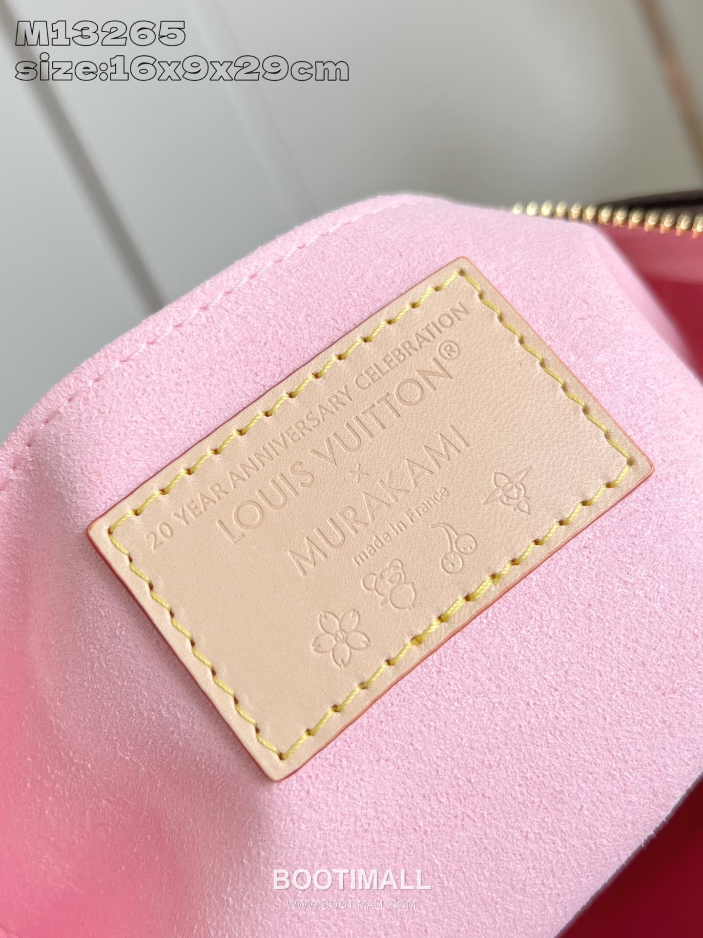 Louis Vuitton Boulogne Monogram Canvas Cherry Blossom Shoulder Bag with Stud Strap Detail 루이비통 불로뉴 모노그램 체리블라썸 숄더백 스터드스트랩 M13265 29cm 18