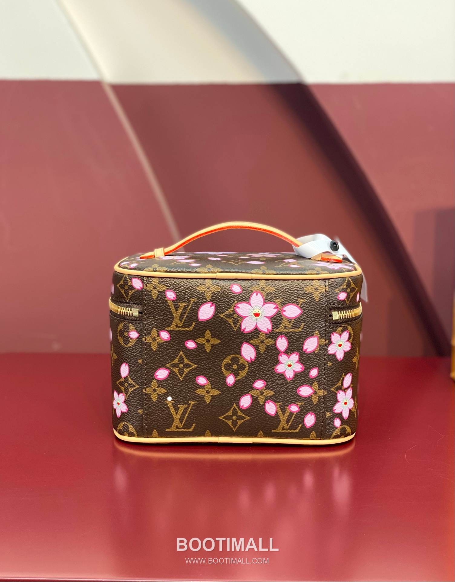 Louis Vuitton Nice Mini Monogram Canvas Cherry Blossom Cosmetic Pouch with Double Zip Detail 루이비통 나이스 미니 모노그램 체리블라썸 코스메틱 파우치 더블지퍼 M14181 20cm 3