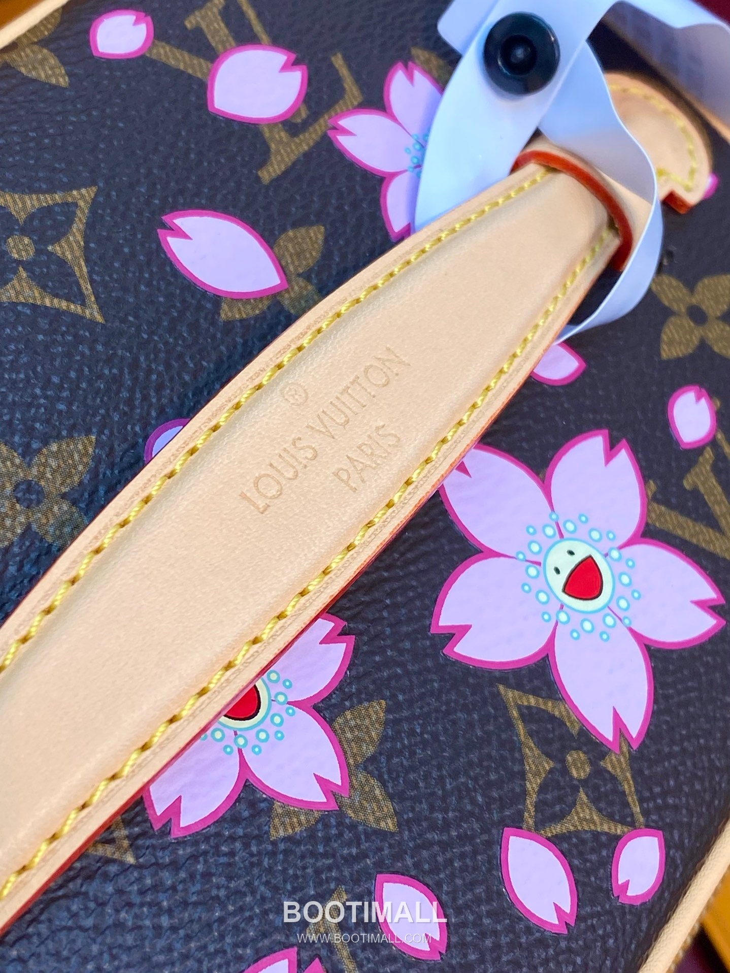 Louis Vuitton Nice Mini Monogram Canvas Cherry Blossom Cosmetic Pouch with Double Zip Detail 루이비통 나이스 미니 모노그램 체리블라썸 코스메틱 파우치 더블지퍼 M14181 20cm 9