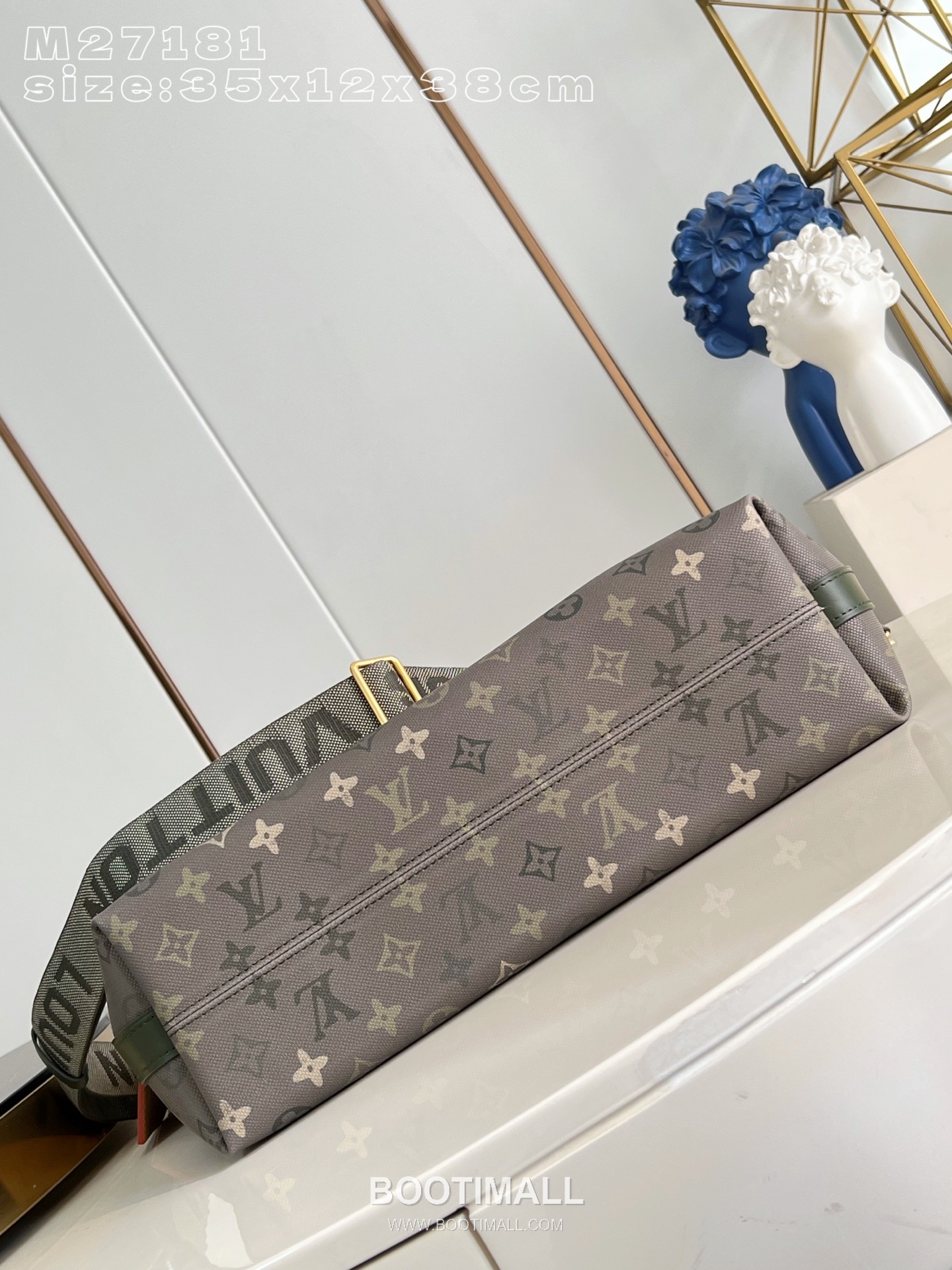 Louis Vuitton Vagabond Hobo Monogram Surplus Canvas Shoulder Bag with Wide Strap Detail 루이비통 바가본드 호보 모노그램 서플러스 숄더백 와이드스트랩 M27181 38cm 6